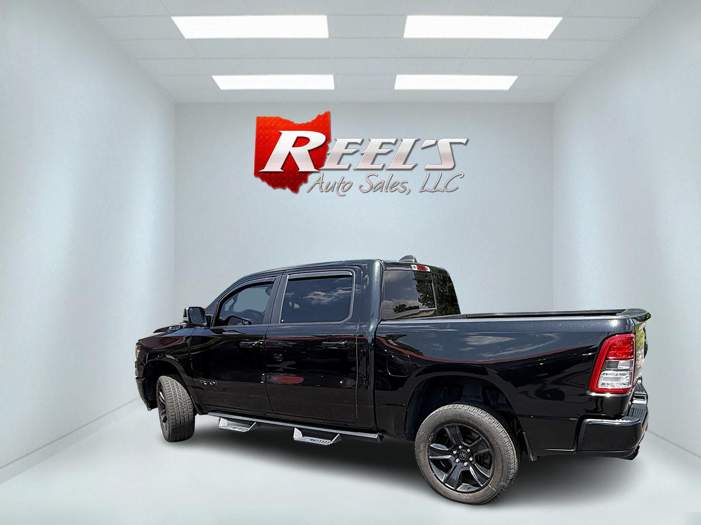 2020 Black /Black RAM 1500 Big Horn Crew Cab SWB 4WD (1C6SRFFT5LN) with an 5.7L V8 OHV 16V engine, Automatic transmission, located at 547 E. Main St., Orwell, OH, 44076, (440) 437-5893, 41.535435, -80.847855 - 2020 Ram 1500 Big Horn Crew Cab 4WD – Night Edition with HEMI Power and Strong Towing Capability! This 2020 Ram 1500 Big Horn Crew Cab 4WD is a sharp, well-equipped full-size truck that blends modern style with real capability. Powered by the legendary 5.7L HEMI V8 engine paired with a smooth 8-s- Photo#37