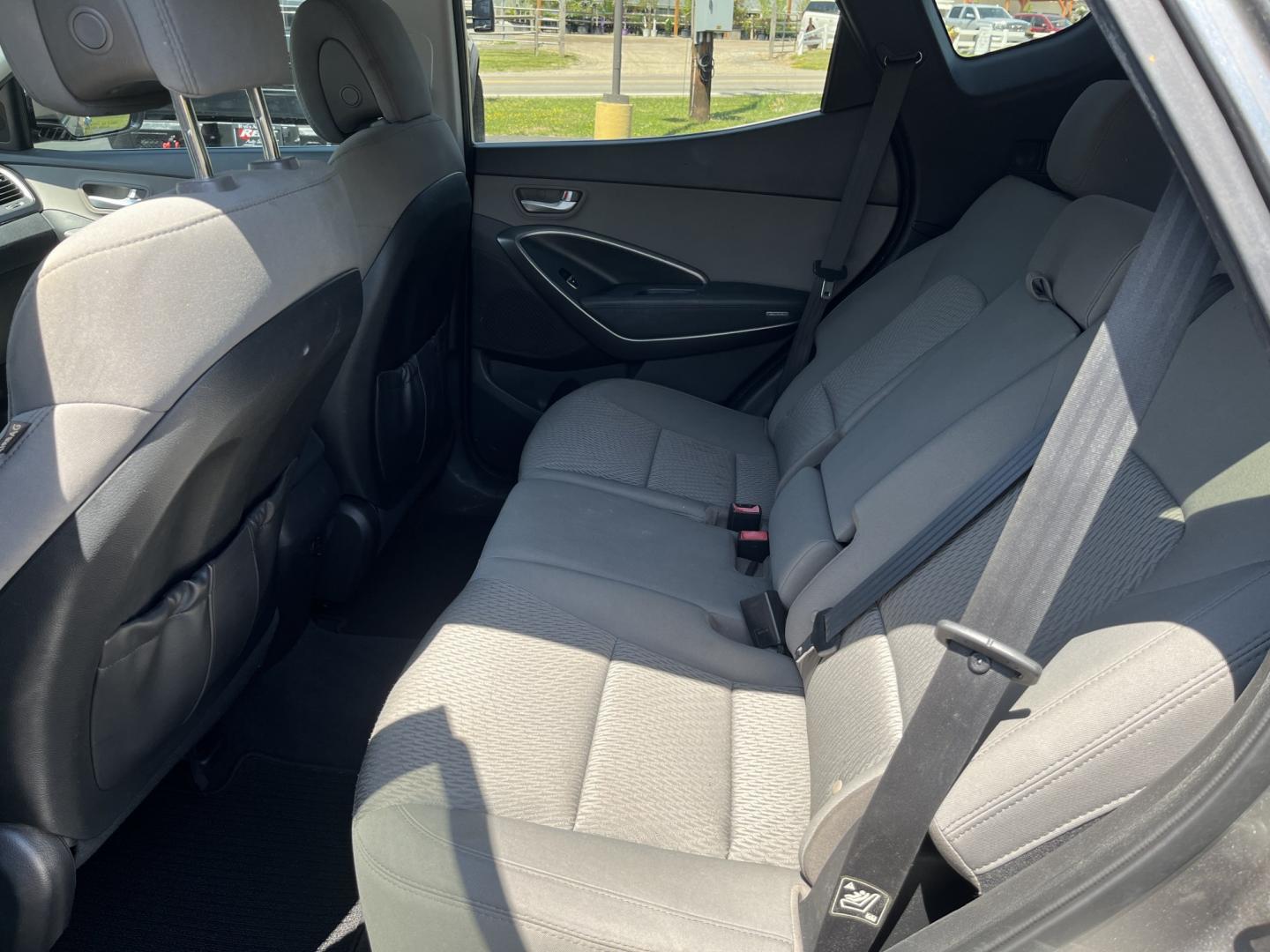 2013 Gray /Black Hyundai Santa Fe Sport 2.4 FWD (5XYZT3LB8DG) with an 2.4L I4 DOHC 16V engine, Automatic transmission, located at 11115 Chardon Rd. , Chardon, OH, 44024, (440) 214-9705, 41.580246, -81.241943 - 2013 Hyundai Santa Fe Sport FWD – Efficient, Versatile, and Ready for Daily Driving! This 2013 Hyundai Santa Fe Sport FWD is a practical and fuel-efficient compact crossover that offers great value and everyday usability. Powered by a responsive 2.4L GDI engine paired with a smooth 6-speed automa- Photo#28