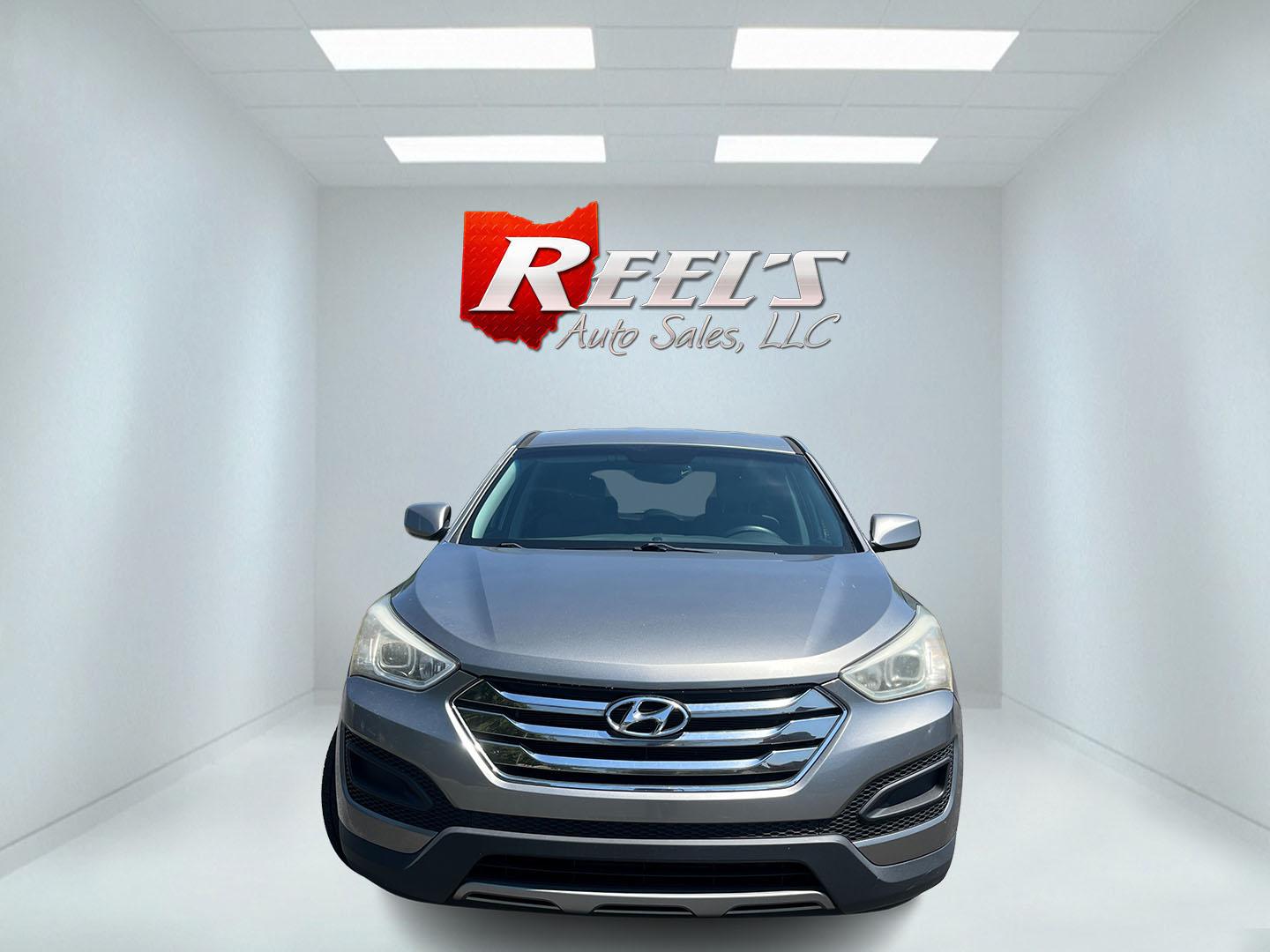 2013 Gray /Black Hyundai Santa Fe Sport 2.4 FWD (5XYZT3LB8DG) with an 2.4L I4 DOHC 16V engine, Automatic transmission, located at 11115 Chardon Rd. , Chardon, OH, 44024, (440) 214-9705, 41.580246, -81.241943 - 2013 Hyundai Santa Fe Sport FWD – Efficient, Versatile, and Ready for Daily Driving! This 2013 Hyundai Santa Fe Sport FWD is a practical and fuel-efficient compact crossover that offers great value and everyday usability. Powered by a responsive 2.4L GDI engine paired with a smooth 6-speed automa- Photo#1