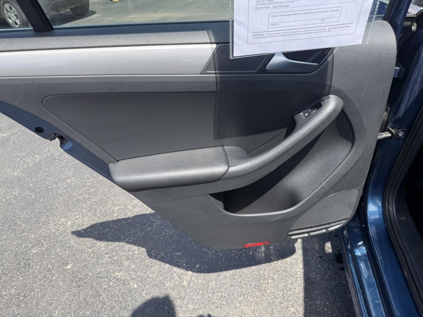 2017 Blue /Gray Volkswagen Jetta S 6A (3VW2B7AJ9HM) with an 1.4L I4 DOHC 16V TURBO engine, Automatic transmission, located at 547 E. Main St., Orwell, OH, 44076, (440) 437-5893, 41.535435, -80.847855 - 2017 Volkswagen Jetta S 6A – Efficient Turbo Sedan with Sport Mode and Modern Tech! This clean 2017 Volkswagen Jetta S 6A is a sharp, fuel-efficient compact sedan that’s perfect for daily commuting and highway cruising. Powered by a responsive 1.4L Turbocharged I4 engine paired with a smooth 6-- Photo#34