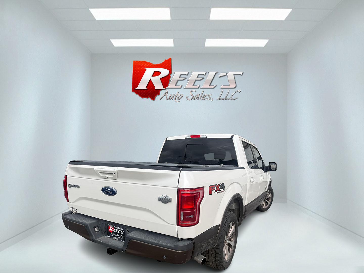 2016 White /Brown Ford F-150 King Ranch SuperCrew 5.5-ft. Bed 4WD (1FTEW1EG3GF) with an 3.5L V6 Twin Turbo engine, 6-Speed Automatic transmission, located at 547 E. Main St., Orwell, OH, 44076, (440) 437-5893, 41.535435, -80.847855 - 2016 Ford F-150 King Ranch Crew Cab 4WD – Luxury Meets Capability with Massive Towing Power! This 2016 Ford F-150 King Ranch Crew Cab 4WD is a top-tier luxury truck that combines premium western styling with serious work capability. Powered by the potent 3.5L Twin-Turbo EcoBoost V6 engine paired- Photo#32