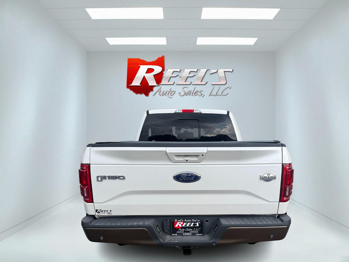 2016 White /Brown Ford F-150 King Ranch SuperCrew 5.5-ft. Bed 4WD (1FTEW1EG3GF) with an 3.5L V6 Twin Turbo engine, 6-Speed Automatic transmission, located at 547 E. Main St., Orwell, OH, 44076, (440) 437-5893, 41.535435, -80.847855 - 2016 Ford F-150 King Ranch Crew Cab 4WD – Luxury Meets Capability with Massive Towing Power! This 2016 Ford F-150 King Ranch Crew Cab 4WD is a top-tier luxury truck that combines premium western styling with serious work capability. Powered by the potent 3.5L Twin-Turbo EcoBoost V6 engine paired- Photo#33