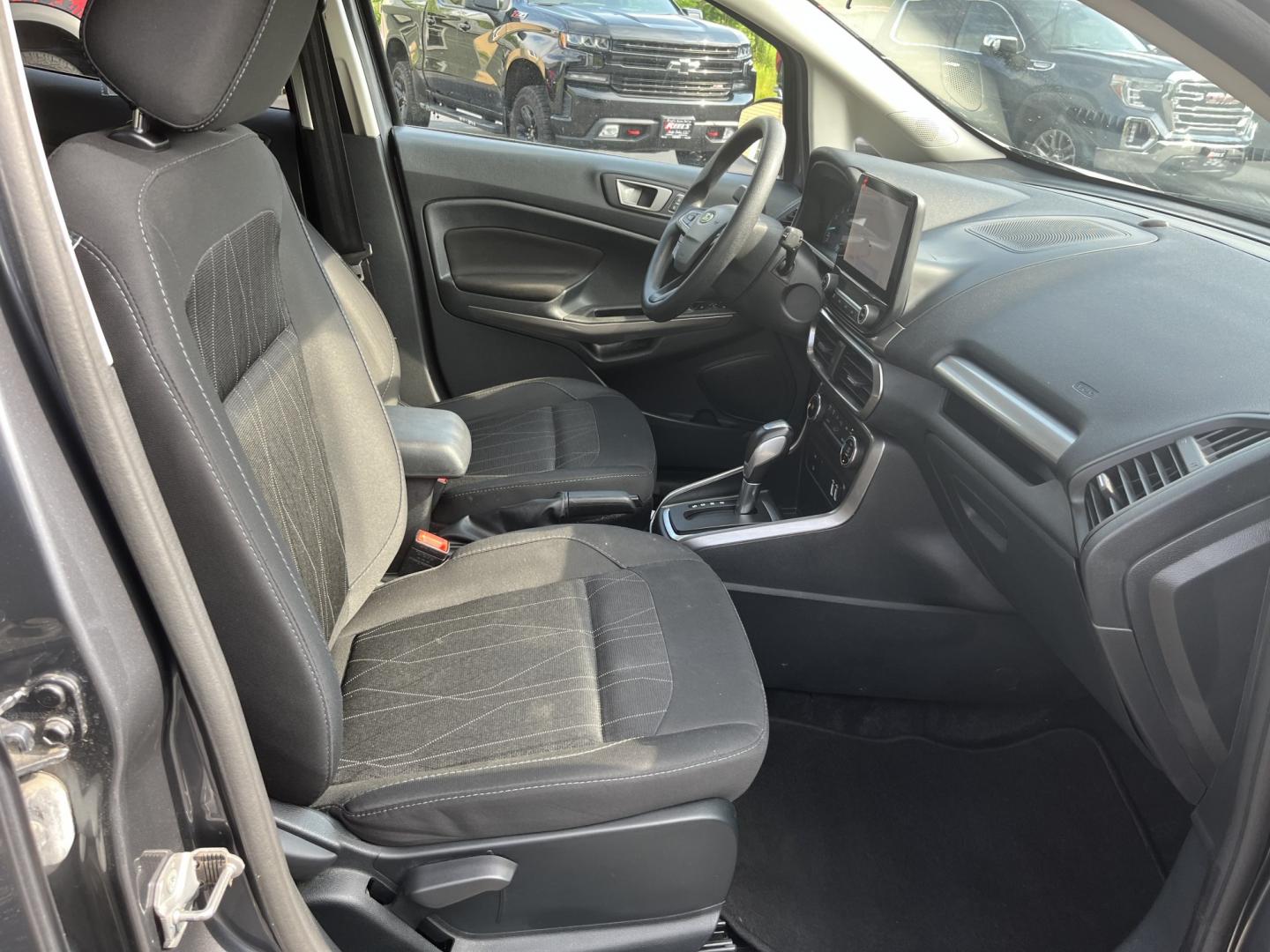 2022 Gray /Black Ford EcoSport SE AWD (MAJ6S3GL0NC) with an 2.0L I4 DOHC 16V engine, Automatic transmission, located at 11115 Chardon Rd. , Chardon, OH, 44024, (440) 214-9705, 41.580246, -81.241943 - 2022 Ford EcoSport SE 4WD – Efficient, Low-Mileage Compact SUV with Premium Features! This sharp 2022 Ford EcoSport SE 4WD is a fun, practical, and fuel-efficient small SUV with very low miles. Powered by a responsive 2.0L I4 Duratec engine paired with a smooth 6-speed automatic transmission and- Photo#32