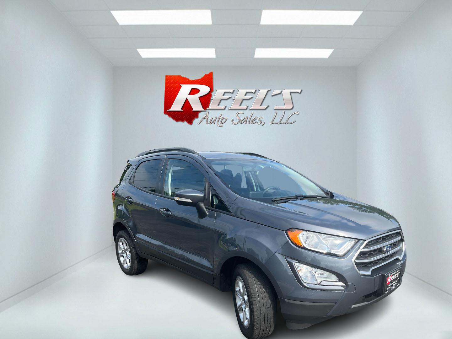 2022 Gray /Black Ford EcoSport SE AWD (MAJ6S3GL0NC) with an 2.0L I4 DOHC 16V engine, Automatic transmission, located at 11115 Chardon Rd. , Chardon, OH, 44024, (440) 214-9705, 41.580246, -81.241943 - 2022 Ford EcoSport SE 4WD – Efficient, Low-Mileage Compact SUV with Premium Features! This sharp 2022 Ford EcoSport SE 4WD is a fun, practical, and fuel-efficient small SUV with very low miles. Powered by a responsive 2.0L I4 Duratec engine paired with a smooth 6-speed automatic transmission and- Photo#2