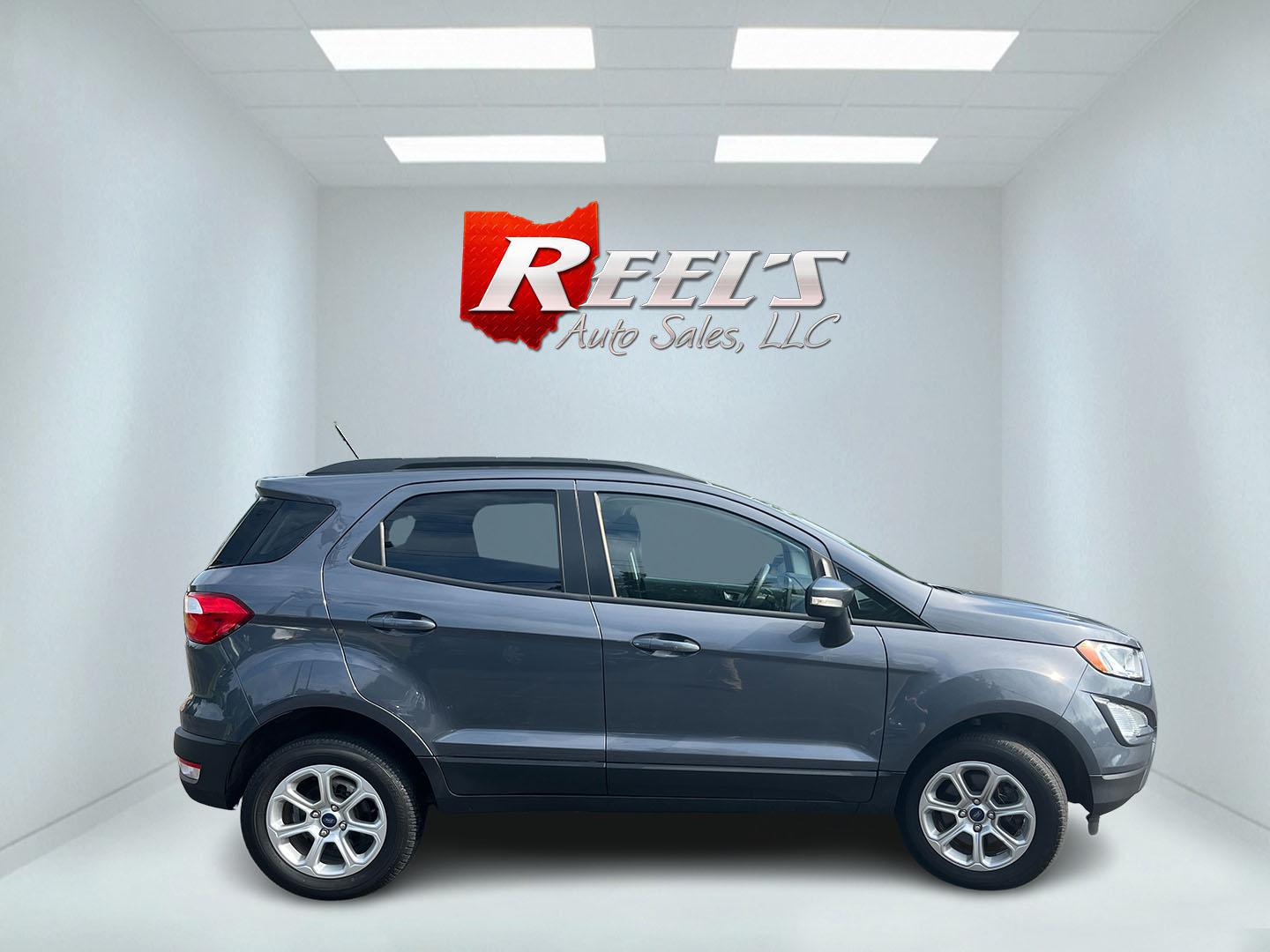 2022 Gray /Black Ford EcoSport SE AWD (MAJ6S3GL0NC) with an 2.0L I4 DOHC 16V engine, Automatic transmission, located at 11115 Chardon Rd. , Chardon, OH, 44024, (440) 214-9705, 41.580246, -81.241943 - 2022 Ford EcoSport SE 4WD – Efficient, Low-Mileage Compact SUV with Premium Features! This sharp 2022 Ford EcoSport SE 4WD is a fun, practical, and fuel-efficient small SUV with very low miles. Powered by a responsive 2.0L I4 Duratec engine paired with a smooth 6-speed automatic transmission and- Photo#5