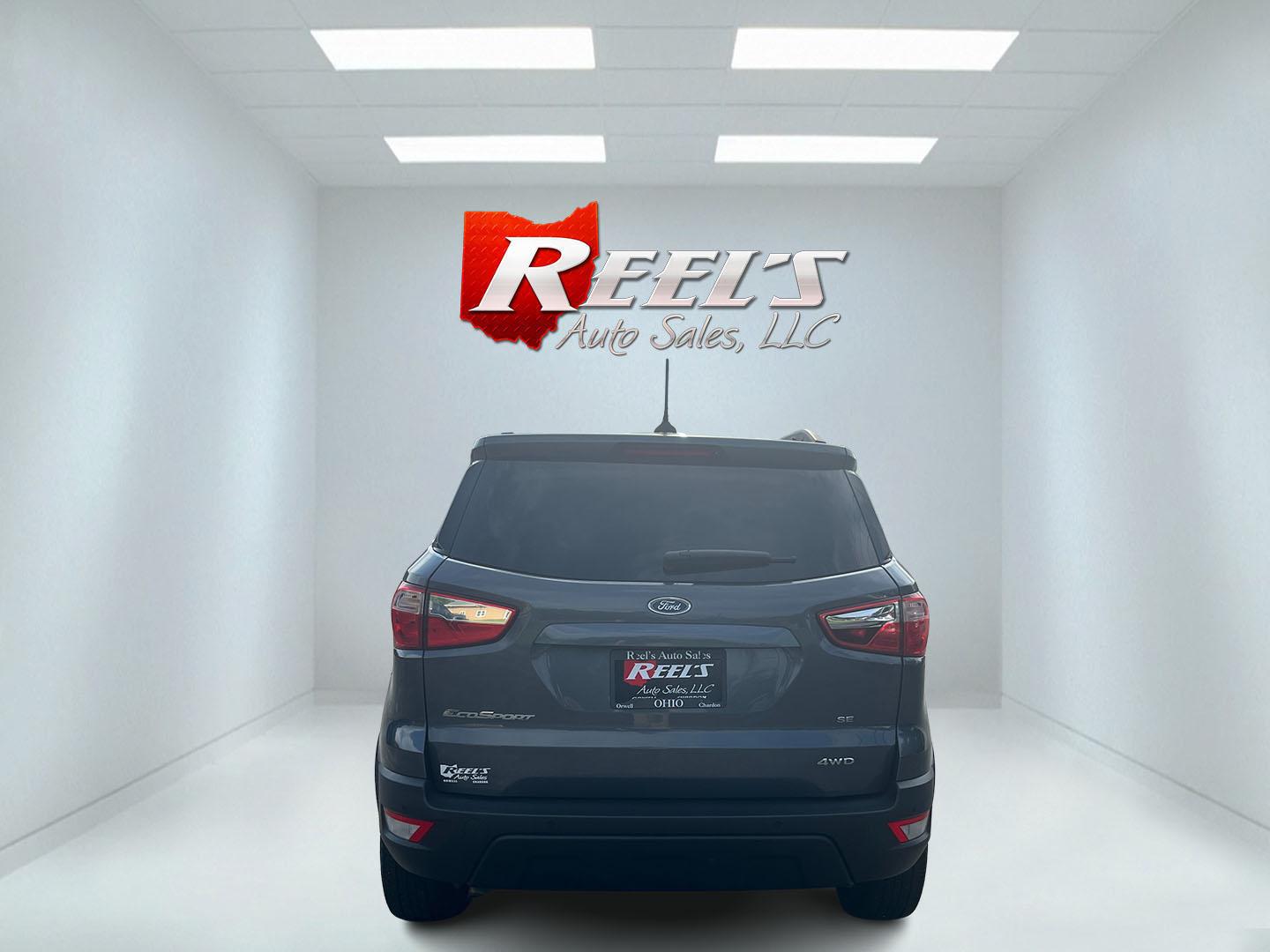 2022 Gray /Black Ford EcoSport SE AWD (MAJ6S3GL0NC) with an 2.0L I4 DOHC 16V engine, Automatic transmission, located at 11115 Chardon Rd. , Chardon, OH, 44024, (440) 214-9705, 41.580246, -81.241943 - 2022 Ford EcoSport SE 4WD – Efficient, Low-Mileage Compact SUV with Premium Features! This sharp 2022 Ford EcoSport SE 4WD is a fun, practical, and fuel-efficient small SUV with very low miles. Powered by a responsive 2.0L I4 Duratec engine paired with a smooth 6-speed automatic transmission and- Photo#8