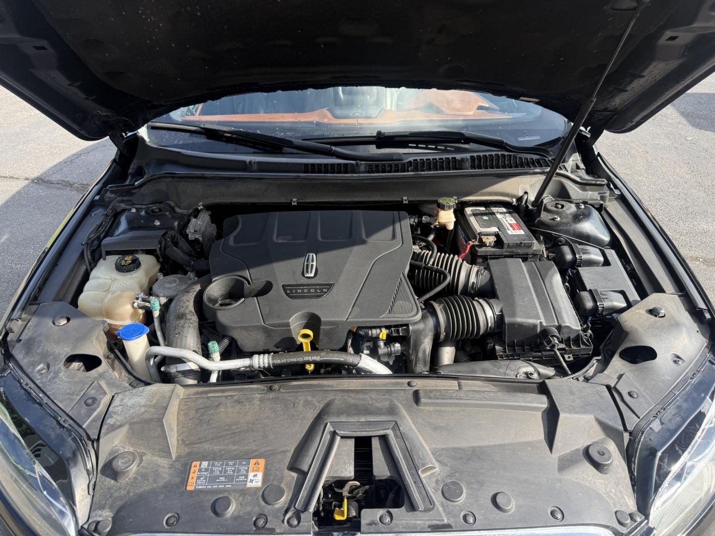 2017 Black /Black Lincoln MKZ Black Label AWD (3LN6L5HC9HR) with an 3.0 V6 TWIN TURBO engine, Automatic transmission, located at 547 E. Main St., Orwell, OH, 44076, (440) 437-5893, 41.535435, -80.847855 - 2017 Lincoln MKZ Black Label AWD – Twin-Turbo Luxury Sedan with 400 HP and Premium Refinement! This 2017 Lincoln MKZ Black Label AWD is a top-tier luxury performance sedan that offers exhilarating power and exceptional comfort. Powered by a potent 3.0L Twin-Turbo EcoBoost V6 engine producing 400- Photo#6