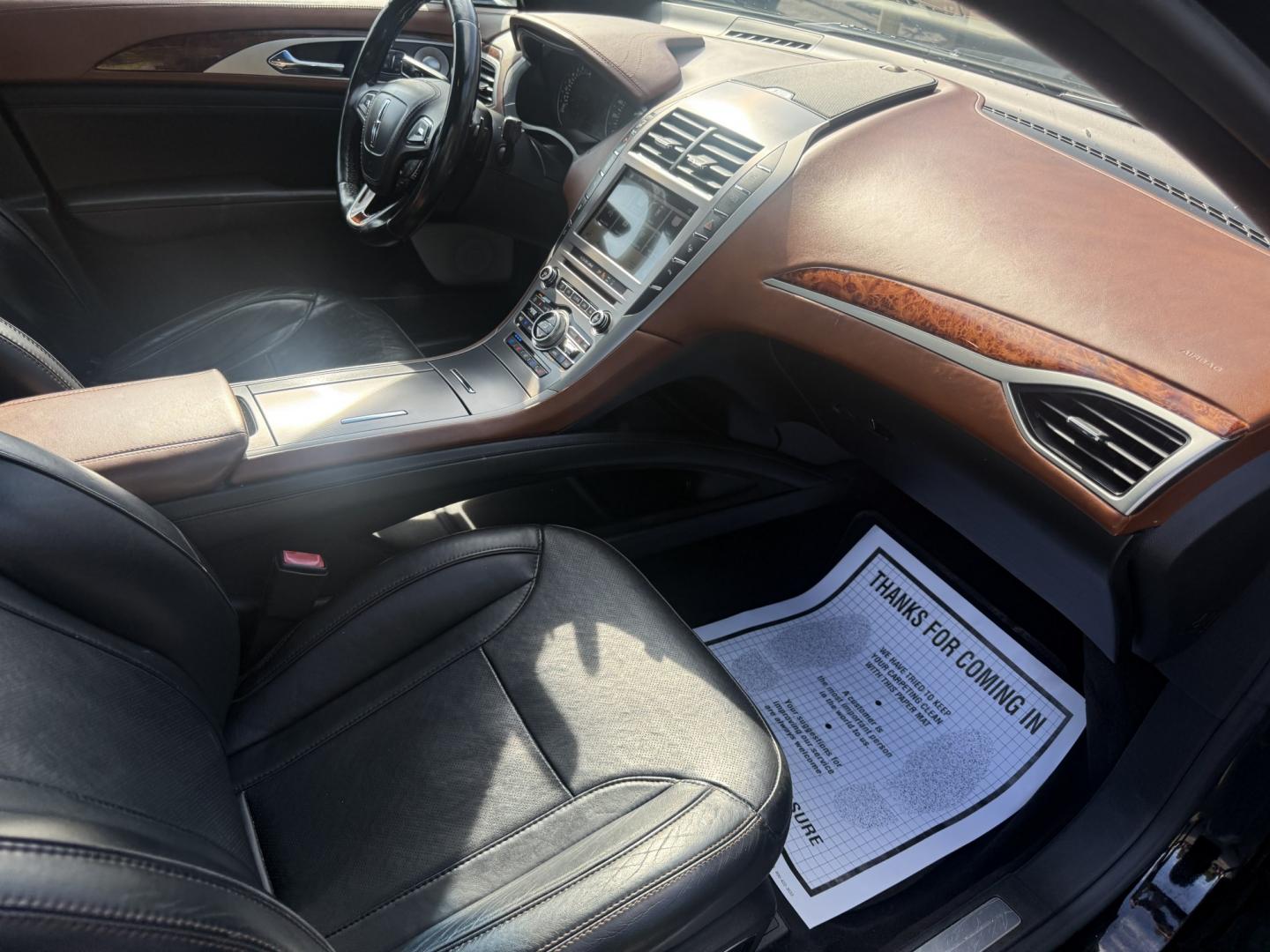 2017 Black /Black Lincoln MKZ Black Label AWD (3LN6L5HC9HR) with an 3.0 V6 TWIN TURBO engine, Automatic transmission, located at 547 E. Main St., Orwell, OH, 44076, (440) 437-5893, 41.535435, -80.847855 - 2017 Lincoln MKZ Black Label AWD – Twin-Turbo Luxury Sedan with 400 HP and Premium Refinement! This 2017 Lincoln MKZ Black Label AWD is a top-tier luxury performance sedan that offers exhilarating power and exceptional comfort. Powered by a potent 3.0L Twin-Turbo EcoBoost V6 engine producing 400- Photo#44