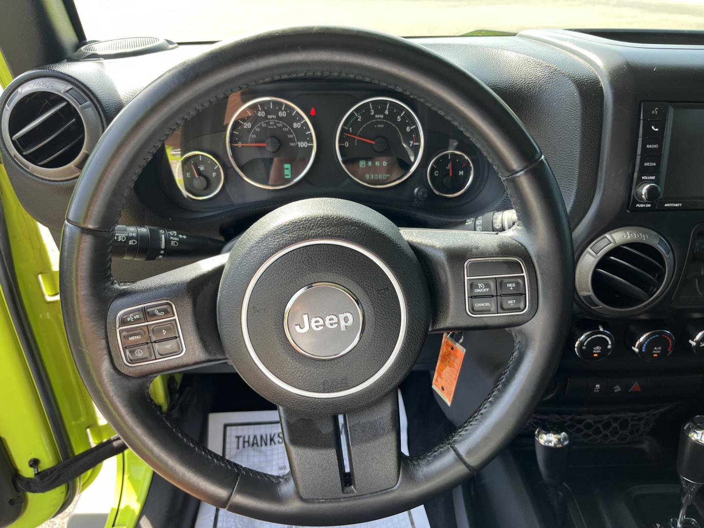 2016 Green /Black Jeep Wrangler Unlimited Sport S 4WD (1C4HJWDG9GL) with an 3.6L V6 DOHC 24V engine, Automatic transmission, located at 11115 Chardon Rd. , Chardon, OH, 44024, (440) 214-9705, 41.580246, -81.241943 - 2016 Jeep Wrangler Unlimited Sport S 4WD – New Mexico Jeep with Hyper Green Color and Fresh Kenda A/T Tires! This 2016 Jeep Wrangler Unlimited Sport S is a clean, capable 4-door ready for trails, daily driving, or weekend adventures. Powered by the reliable 3.6L Pentastar V6 engine paired with a- Photo#18