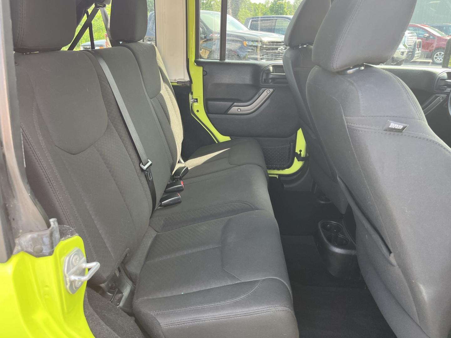 2016 Green /Black Jeep Wrangler Unlimited Sport S 4WD (1C4HJWDG9GL) with an 3.6L V6 DOHC 24V engine, Automatic transmission, located at 11115 Chardon Rd. , Chardon, OH, 44024, (440) 214-9705, 41.580246, -81.241943 - 2016 Jeep Wrangler Unlimited Sport S 4WD – New Mexico Jeep with Hyper Green Color and Fresh Kenda A/T Tires! This 2016 Jeep Wrangler Unlimited Sport S is a clean, capable 4-door ready for trails, daily driving, or weekend adventures. Powered by the reliable 3.6L Pentastar V6 engine paired with a- Photo#29
