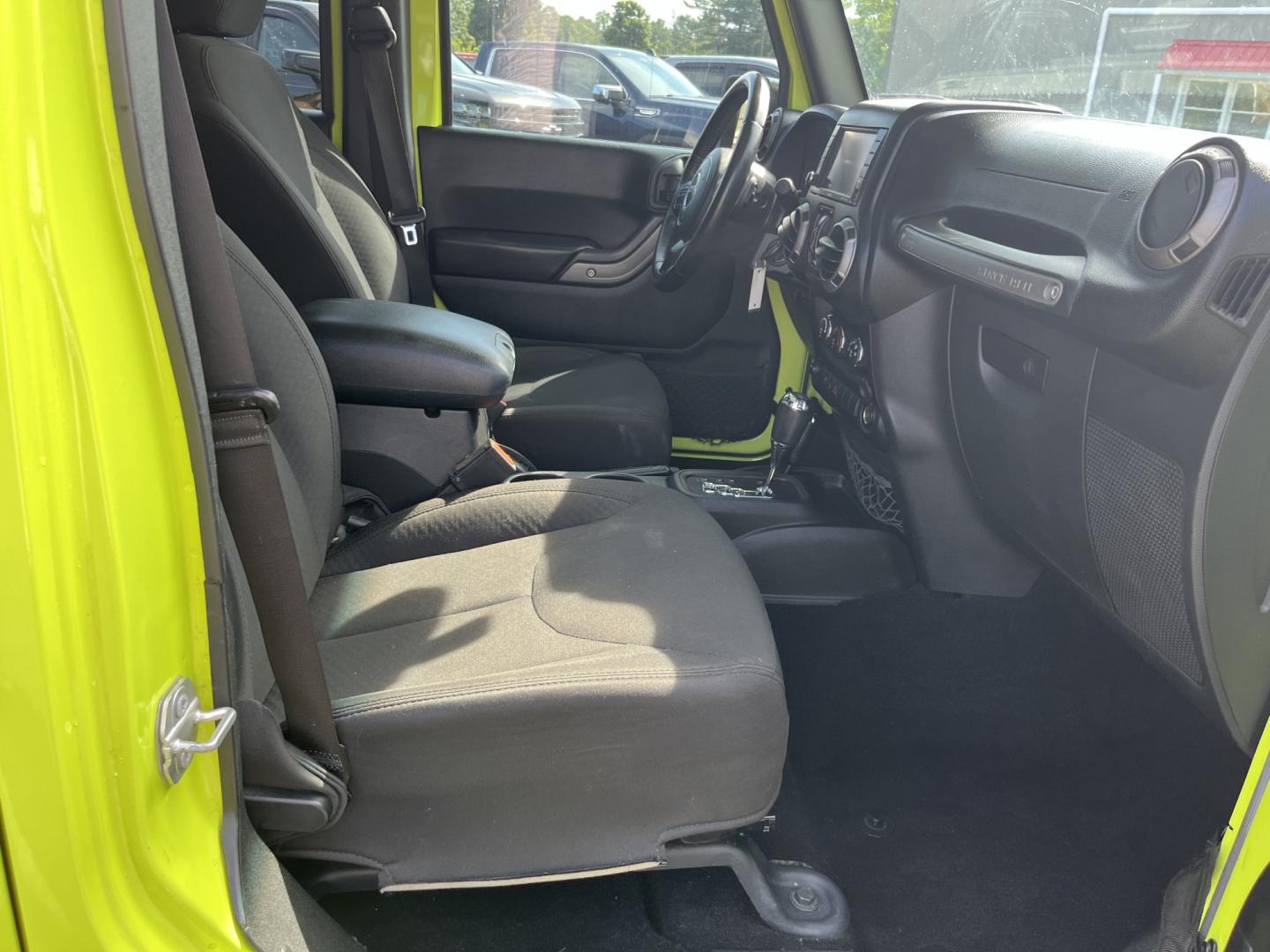 2016 Green /Black Jeep Wrangler Unlimited Sport S 4WD (1C4HJWDG9GL) with an 3.6L V6 DOHC 24V engine, Automatic transmission, located at 11115 Chardon Rd. , Chardon, OH, 44024, (440) 214-9705, 41.580246, -81.241943 - 2016 Jeep Wrangler Unlimited Sport S 4WD – New Mexico Jeep with Hyper Green Color and Fresh Kenda A/T Tires! This 2016 Jeep Wrangler Unlimited Sport S is a clean, capable 4-door ready for trails, daily driving, or weekend adventures. Powered by the reliable 3.6L Pentastar V6 engine paired with a- Photo#31