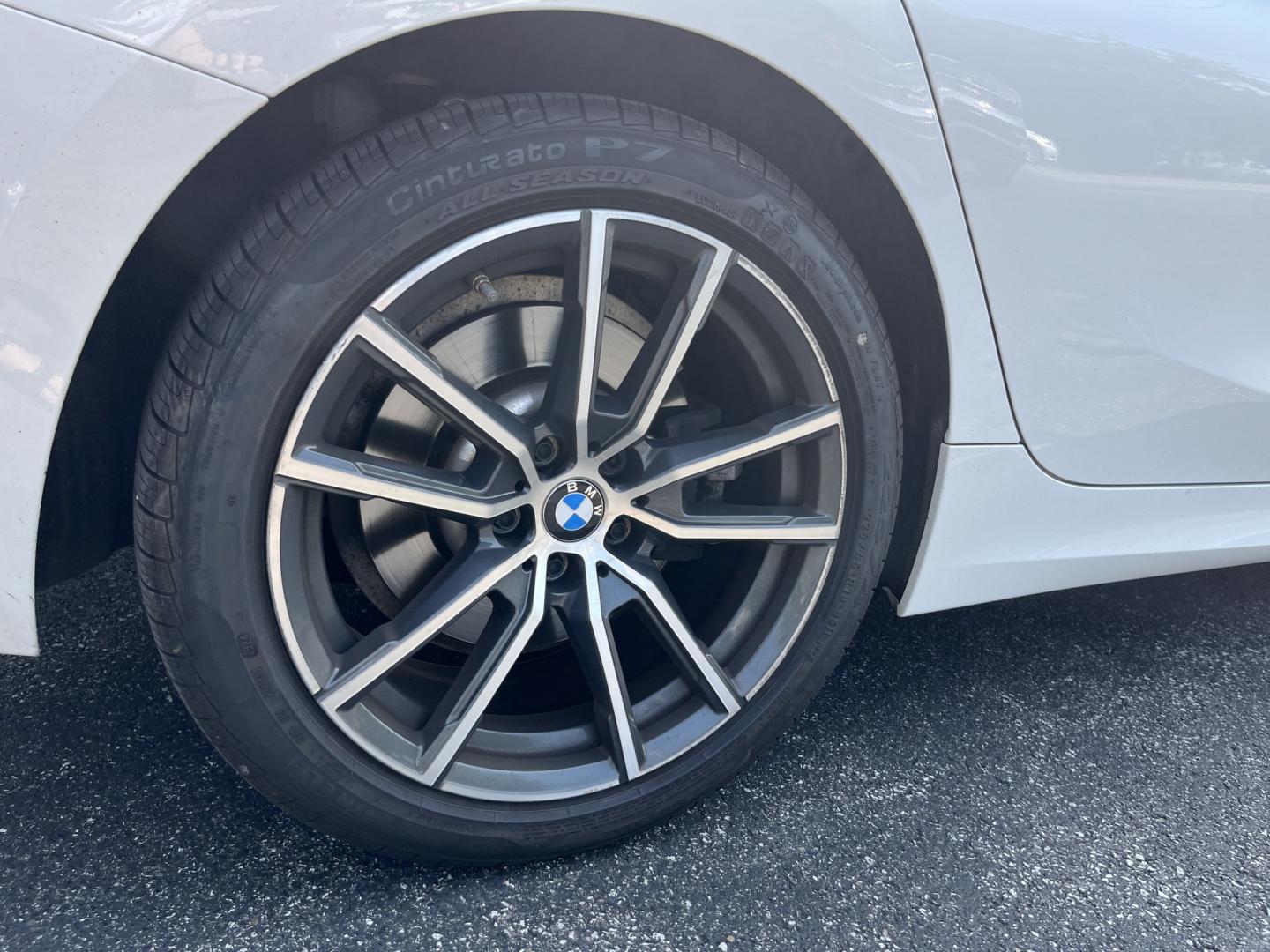 2021 White /Black BMW 3-Series 330i xDrive (3MW5R7J05M8) with an 2.0L I4 DOHC 16V engine, Automatic transmission, located at 547 E. Main St., Orwell, OH, 44076, (440) 437-5893, 41.535435, -80.847855 - 2021 BMW 330i xDrive – Sporty Luxury Sedan with Turbo Performance and Premium Technology! This 2021 BMW 330i xDrive is a refined and dynamic midsize sedan that offers engaging performance and all-weather confidence. Powered by a responsive 2.0L Turbocharged I4 engine paired with a smooth 8-speed- Photo#7