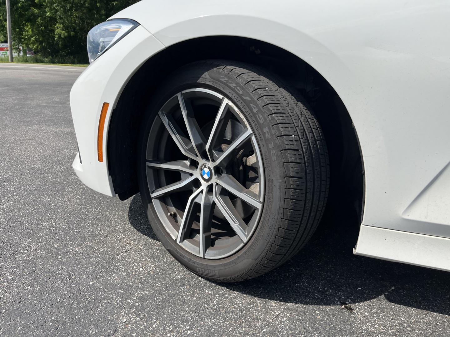 2021 White /Black BMW 3-Series 330i xDrive (3MW5R7J05M8) with an 2.0L I4 DOHC 16V engine, Automatic transmission, located at 547 E. Main St., Orwell, OH, 44076, (440) 437-5893, 41.535435, -80.847855 - 2021 BMW 330i xDrive – Sporty Luxury Sedan with Turbo Performance and Premium Technology! This 2021 BMW 330i xDrive is a refined and dynamic midsize sedan that offers engaging performance and all-weather confidence. Powered by a responsive 2.0L Turbocharged I4 engine paired with a smooth 8-speed- Photo#12
