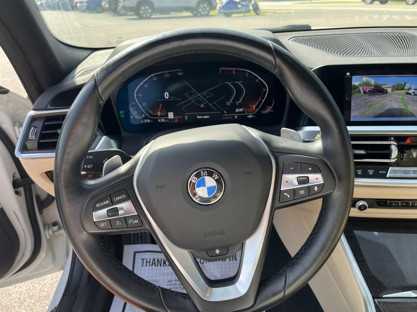 2021 White /Black BMW 3-Series 330i xDrive (3MW5R7J05M8) with an 2.0L I4 DOHC 16V engine, Automatic transmission, located at 547 E. Main St., Orwell, OH, 44076, (440) 437-5893, 41.535435, -80.847855 - 2021 BMW 330i xDrive – Sporty Luxury Sedan with Turbo Performance and Premium Technology! This 2021 BMW 330i xDrive is a refined and dynamic midsize sedan that offers engaging performance and all-weather confidence. Powered by a responsive 2.0L Turbocharged I4 engine paired with a smooth 8-speed- Photo#18