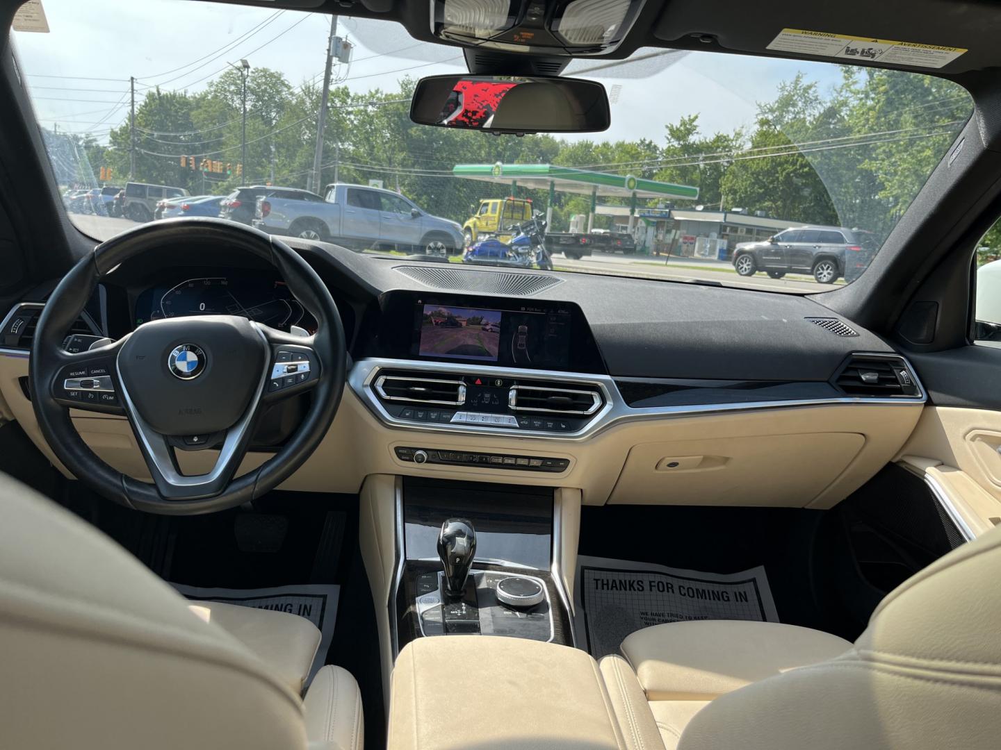 2021 White /Black BMW 3-Series 330i xDrive (3MW5R7J05M8) with an 2.0L I4 DOHC 16V engine, Automatic transmission, located at 547 E. Main St., Orwell, OH, 44076, (440) 437-5893, 41.535435, -80.847855 - 2021 BMW 330i xDrive – Sporty Luxury Sedan with Turbo Performance and Premium Technology! This 2021 BMW 330i xDrive is a refined and dynamic midsize sedan that offers engaging performance and all-weather confidence. Powered by a responsive 2.0L Turbocharged I4 engine paired with a smooth 8-speed- Photo#29
