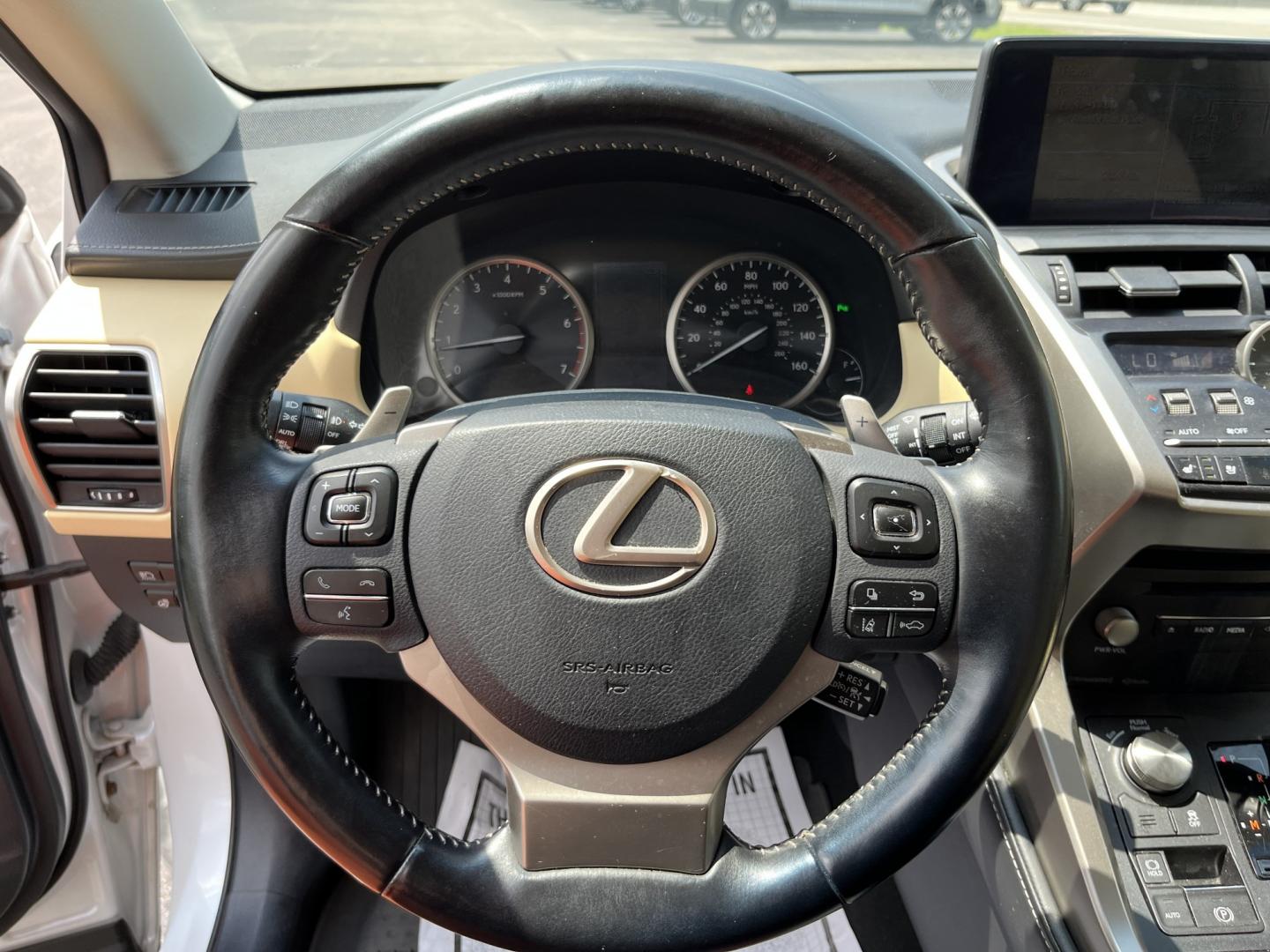2018 White /Beige Lexus NX 200t AWD (JTJBARBZXJ2) with an 2.0L I4 DOHC 16V Turbo engine, Automatic transmission, located at 11115 Chardon Rd. , Chardon, OH, 44024, (440) 214-9705, 41.580246, -81.241943 - 2018 Lexus NX 300 AWD – Premium Compact Luxury SUV with Turbo Power and Refined Comfort! This 2018 Lexus NX 300 AWD is a sophisticated and versatile luxury crossover that offers a smooth, quiet ride with engaging performance. Powered by a responsive 2.0L Turbocharged I4 engine producing 235 HP an- Photo#20