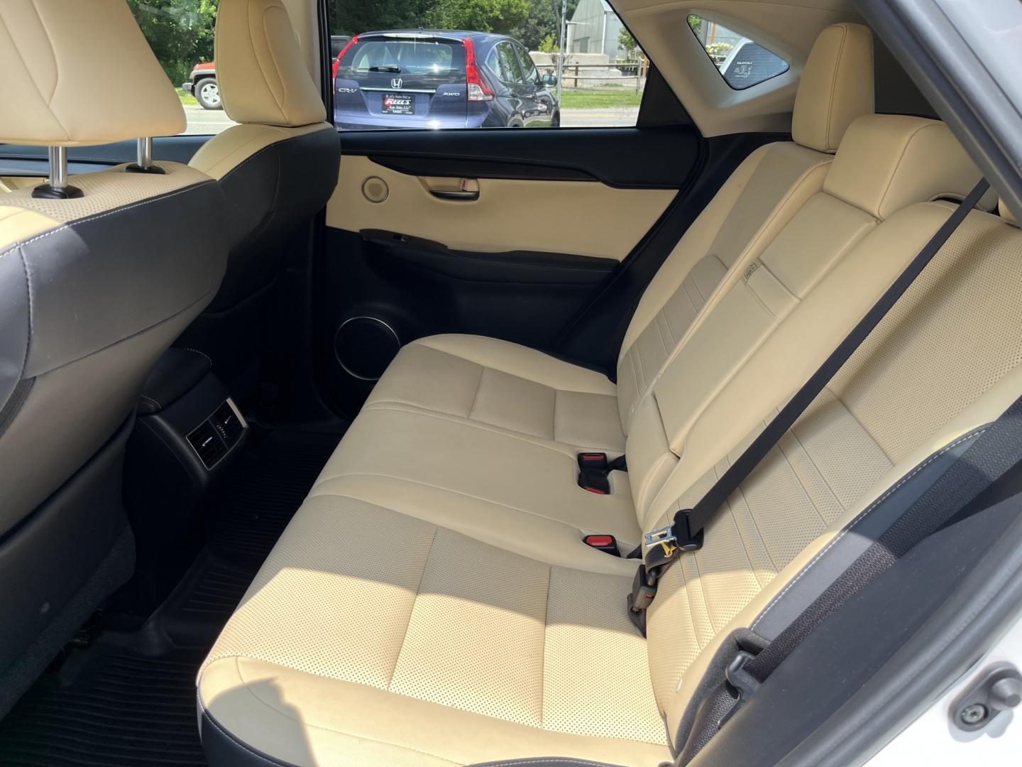 2018 White /Beige Lexus NX 200t AWD (JTJBARBZXJ2) with an 2.0L I4 DOHC 16V Turbo engine, Automatic transmission, located at 11115 Chardon Rd. , Chardon, OH, 44024, (440) 214-9705, 41.580246, -81.241943 - 2018 Lexus NX 300 AWD – Premium Compact Luxury SUV with Turbo Power and Refined Comfort! This 2018 Lexus NX 300 AWD is a sophisticated and versatile luxury crossover that offers a smooth, quiet ride with engaging performance. Powered by a responsive 2.0L Turbocharged I4 engine producing 235 HP an- Photo#32