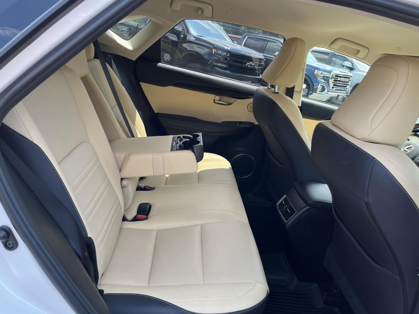 2018 White /Beige Lexus NX 200t AWD (JTJBARBZXJ2) with an 2.0L I4 DOHC 16V Turbo engine, Automatic transmission, located at 11115 Chardon Rd. , Chardon, OH, 44024, (440) 214-9705, 41.580246, -81.241943 - 2018 Lexus NX 300 AWD – Premium Compact Luxury SUV with Turbo Power and Refined Comfort! This 2018 Lexus NX 300 AWD is a sophisticated and versatile luxury crossover that offers a smooth, quiet ride with engaging performance. Powered by a responsive 2.0L Turbocharged I4 engine producing 235 HP an- Photo#35