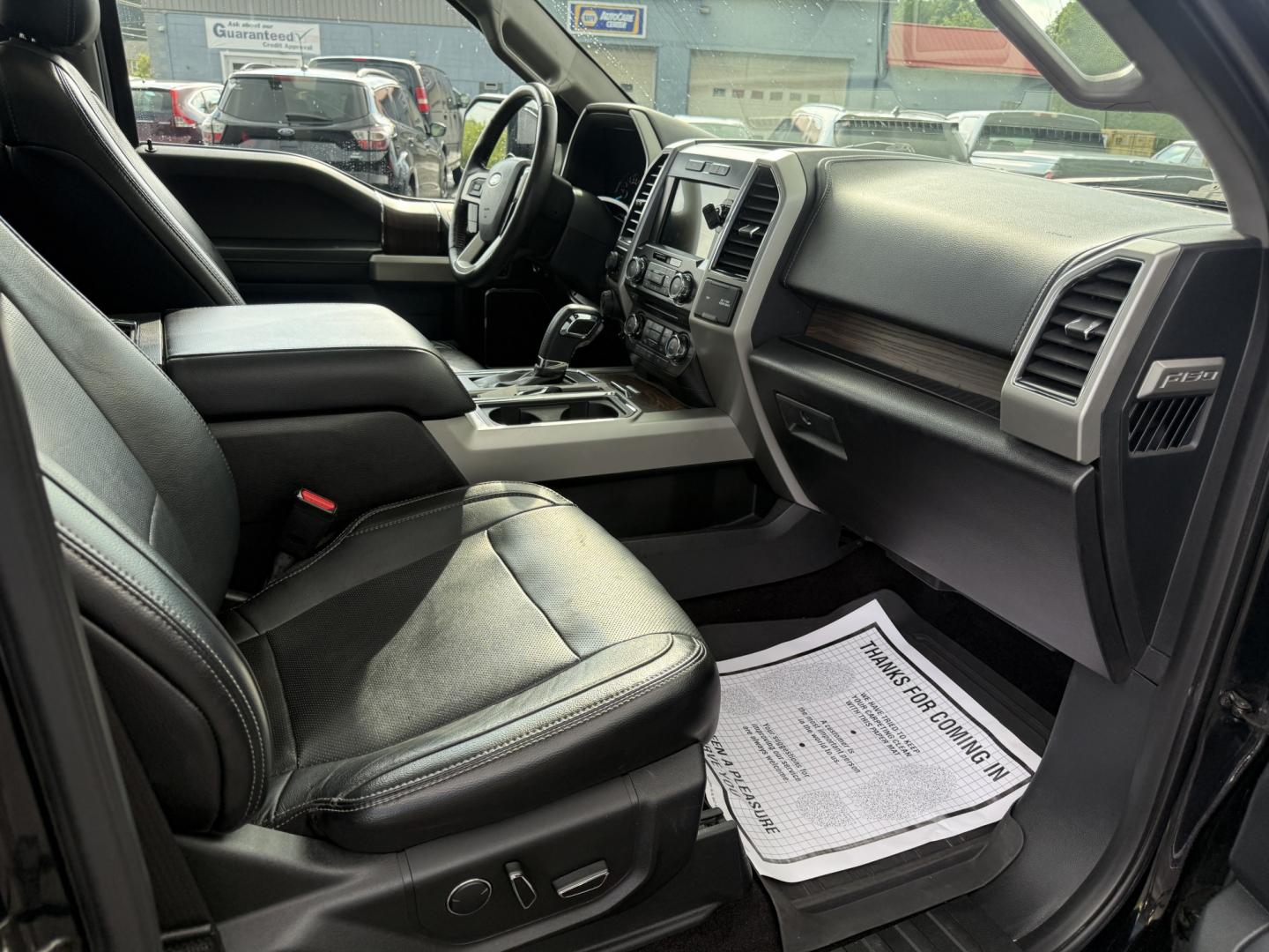 2017 Black /Black Ford F-150 Lariat SuperCrew 5.5-ft. Bed 4WD (1FTEW1EG6HF) with an 3.5L V6 Twin Turbo engine, Automatic transmission, located at 547 E. Main St., Orwell, OH, 44076, (440) 437-5893, 41.535435, -80.847855 - 2017 Ford F-150 Lariat Crew Cab 4WD – Loaded Luxury Truck with Twin-Turbo Power and Massive Towing! This 2017 Ford F-150 Lariat Crew Cab 4WD is a premium, well-equipped full-size truck that offers luxury comfort and serious capability. Powered by the potent 3.5L Twin-Turbo EcoBoost V6 engine pair- Photo#46
