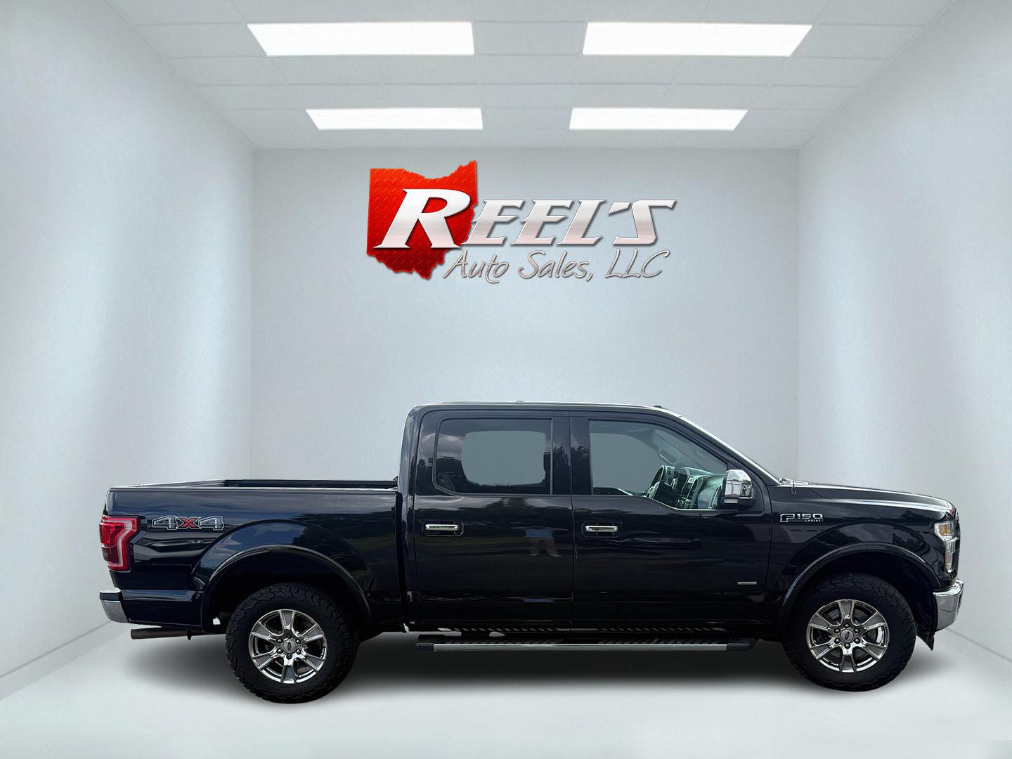 2017 Black /Black Ford F-150 Lariat SuperCrew 5.5-ft. Bed 4WD (1FTEW1EG6HF) with an 3.5L V6 Twin Turbo engine, Automatic transmission, located at 547 E. Main St., Orwell, OH, 44076, (440) 437-5893, 41.535435, -80.847855 - 2017 Ford F-150 Lariat Crew Cab 4WD – Loaded Luxury Truck with Twin-Turbo Power and Massive Towing! This 2017 Ford F-150 Lariat Crew Cab 4WD is a premium, well-equipped full-size truck that offers luxury comfort and serious capability. Powered by the potent 3.5L Twin-Turbo EcoBoost V6 engine pair- Photo#35