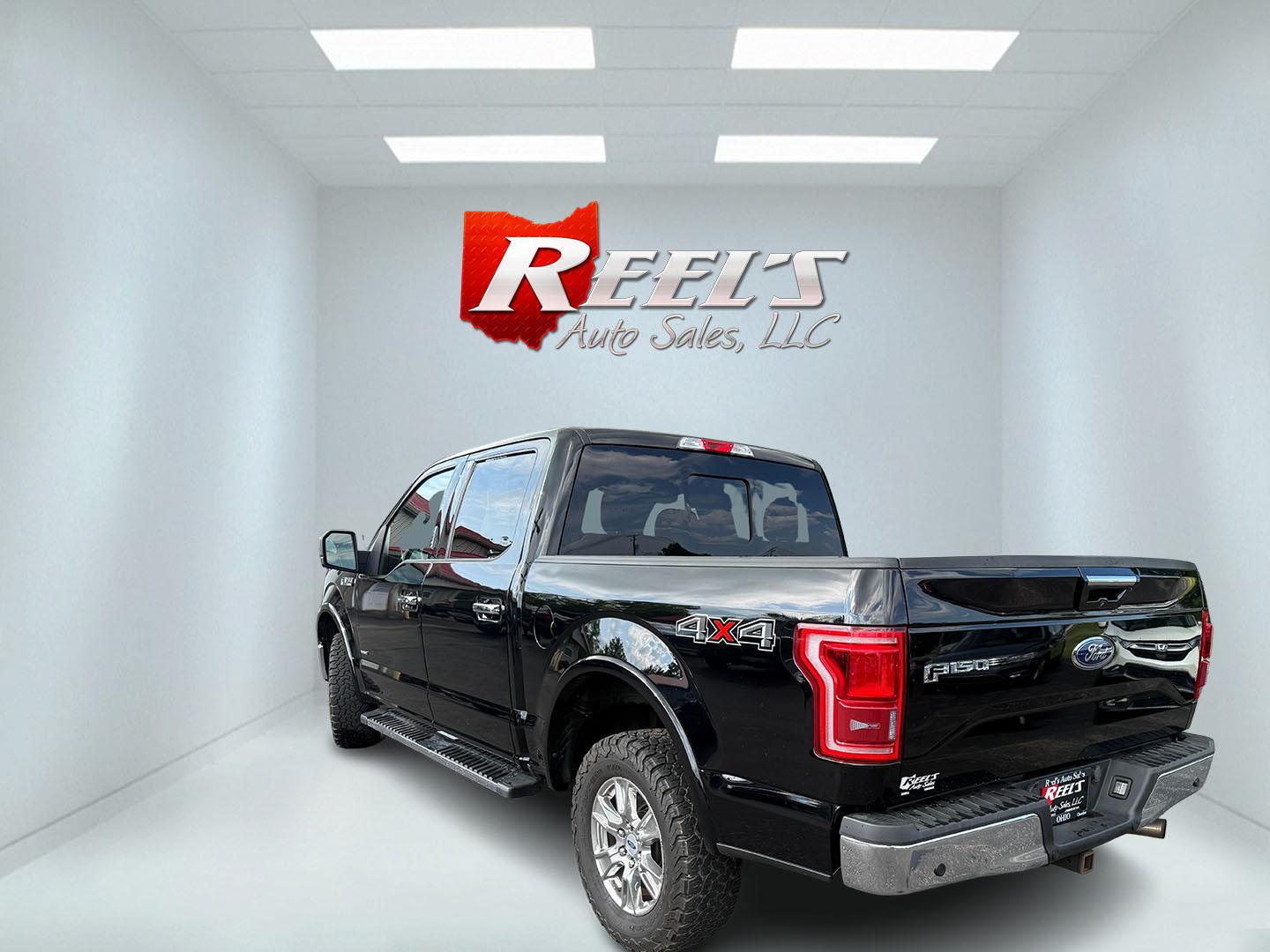 2017 Black /Black Ford F-150 Lariat SuperCrew 5.5-ft. Bed 4WD (1FTEW1EG6HF) with an 3.5L V6 Twin Turbo engine, Automatic transmission, located at 547 E. Main St., Orwell, OH, 44076, (440) 437-5893, 41.535435, -80.847855 - 2017 Ford F-150 Lariat Crew Cab 4WD – Loaded Luxury Truck with Twin-Turbo Power and Massive Towing! This 2017 Ford F-150 Lariat Crew Cab 4WD is a premium, well-equipped full-size truck that offers luxury comfort and serious capability. Powered by the potent 3.5L Twin-Turbo EcoBoost V6 engine pair- Photo#38