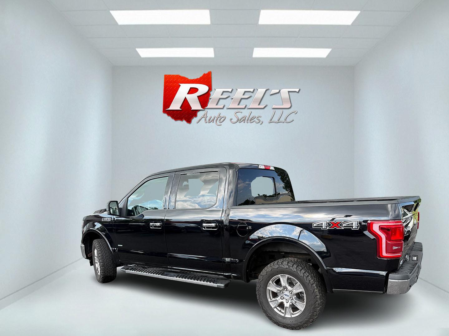 2017 Black /Black Ford F-150 Lariat SuperCrew 5.5-ft. Bed 4WD (1FTEW1EG6HF) with an 3.5L V6 Twin Turbo engine, Automatic transmission, located at 547 E. Main St., Orwell, OH, 44076, (440) 437-5893, 41.535435, -80.847855 - 2017 Ford F-150 Lariat Crew Cab 4WD – Loaded Luxury Truck with Twin-Turbo Power and Massive Towing! This 2017 Ford F-150 Lariat Crew Cab 4WD is a premium, well-equipped full-size truck that offers luxury comfort and serious capability. Powered by the potent 3.5L Twin-Turbo EcoBoost V6 engine pair- Photo#39