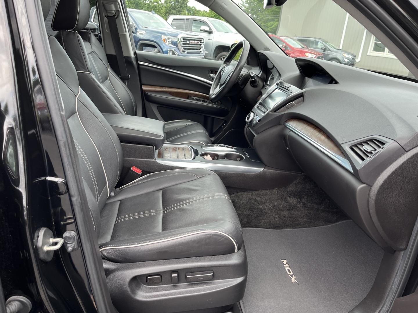 2017 Black /BLack Acura MDX Sport Hybrid SH-AWD w/Advance Package (5FRYD7H76HB) with an 3.0L V6 DOHC 24V HYBRID engine, Automatic transmission, located at 547 E. Main St., Orwell, OH, 44076, (440) 437-5893, 41.535435, -80.847855 - 2017 Acura MDX Sport Hybrid AWD – Luxury 3-Row Hybrid SUV with Strong Performance and Premium Features! This 2017 Acura MDX Sport Hybrid AWD is a refined and capable 3-row luxury SUV that combines hybrid efficiency with impressive performance. Powered by a smooth 3.0L V6 hybrid powertrain paired- Photo#45