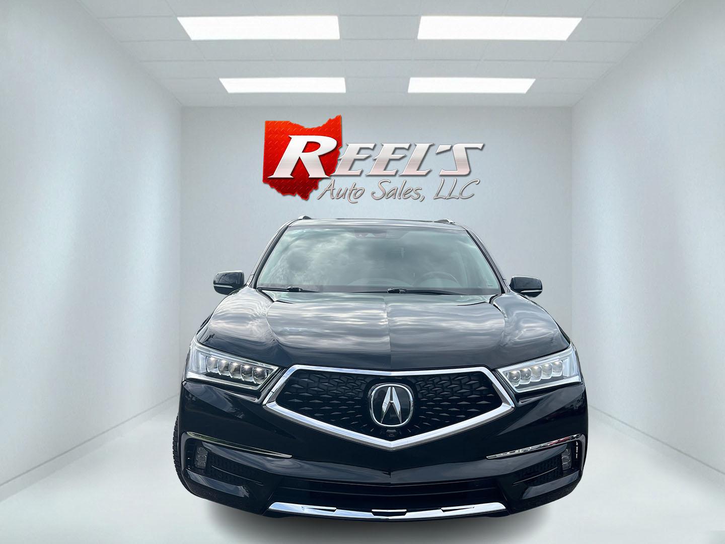 2017 Black /BLack Acura MDX Sport Hybrid SH-AWD w/Advance Package (5FRYD7H76HB) with an 3.0L V6 DOHC 24V HYBRID engine, Automatic transmission, located at 547 E. Main St., Orwell, OH, 44076, (440) 437-5893, 41.535435, -80.847855 - 2017 Acura MDX Sport Hybrid AWD – Luxury 3-Row Hybrid SUV with Strong Performance and Premium Features! This 2017 Acura MDX Sport Hybrid AWD is a refined and capable 3-row luxury SUV that combines hybrid efficiency with impressive performance. Powered by a smooth 3.0L V6 hybrid powertrain paired- Photo#1