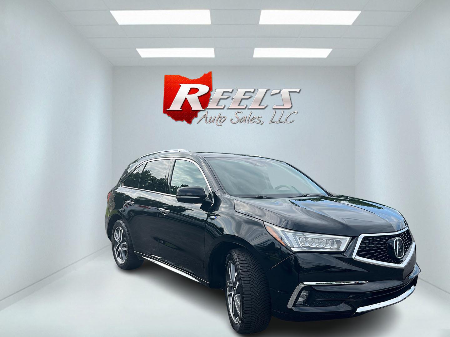 2017 Black /BLack Acura MDX Sport Hybrid SH-AWD w/Advance Package (5FRYD7H76HB) with an 3.0L V6 DOHC 24V HYBRID engine, Automatic transmission, located at 547 E. Main St., Orwell, OH, 44076, (440) 437-5893, 41.535435, -80.847855 - 2017 Acura MDX Sport Hybrid AWD – Luxury 3-Row Hybrid SUV with Strong Performance and Premium Features! This 2017 Acura MDX Sport Hybrid AWD is a refined and capable 3-row luxury SUV that combines hybrid efficiency with impressive performance. Powered by a smooth 3.0L V6 hybrid powertrain paired- Photo#2