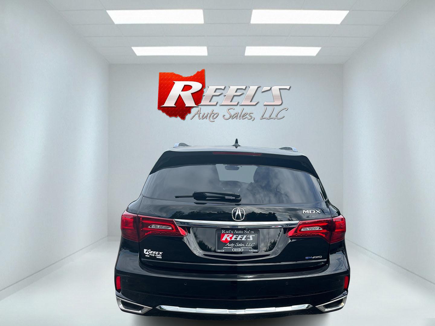 2017 Black /BLack Acura MDX Sport Hybrid SH-AWD w/Advance Package (5FRYD7H76HB) with an 3.0L V6 DOHC 24V HYBRID engine, Automatic transmission, located at 547 E. Main St., Orwell, OH, 44076, (440) 437-5893, 41.535435, -80.847855 - 2017 Acura MDX Sport Hybrid AWD – Luxury 3-Row Hybrid SUV with Strong Performance and Premium Features! This 2017 Acura MDX Sport Hybrid AWD is a refined and capable 3-row luxury SUV that combines hybrid efficiency with impressive performance. Powered by a smooth 3.0L V6 hybrid powertrain paired- Photo#8
