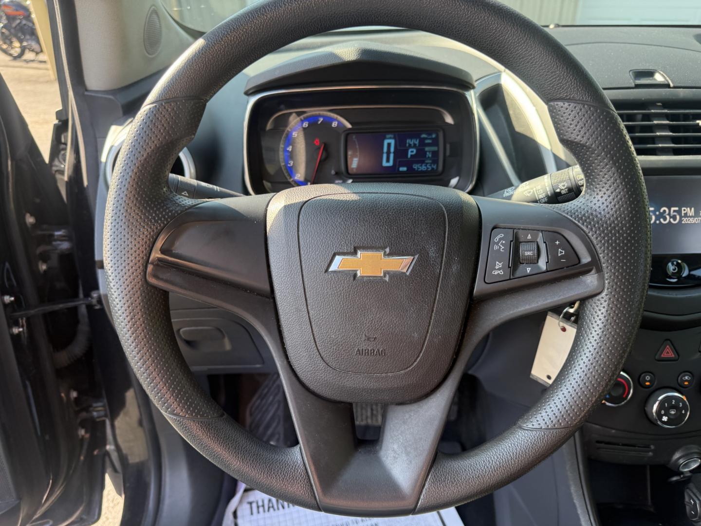 2015 Black /Black Chevrolet Trax LS FWD (KL7CJKSB2FB) with an 1.4L I4 DOHC 16V Turbo engine, Automatic transmission, located at 547 E. Main St., Orwell, OH, 44076, (440) 437-5893, 41.535435, -80.847855 - 2015 Chevrolet Trax LS FWD – Efficient Compact Crossover with Modern Convenience! This 2015 Chevrolet Trax LS FWD is a practical and fuel-efficient compact crossover that’s perfect for daily commuting and easy city driving. Powered by a peppy 1.4L Turbocharged EcoTec I4 engine paired with a smo- Photo#12