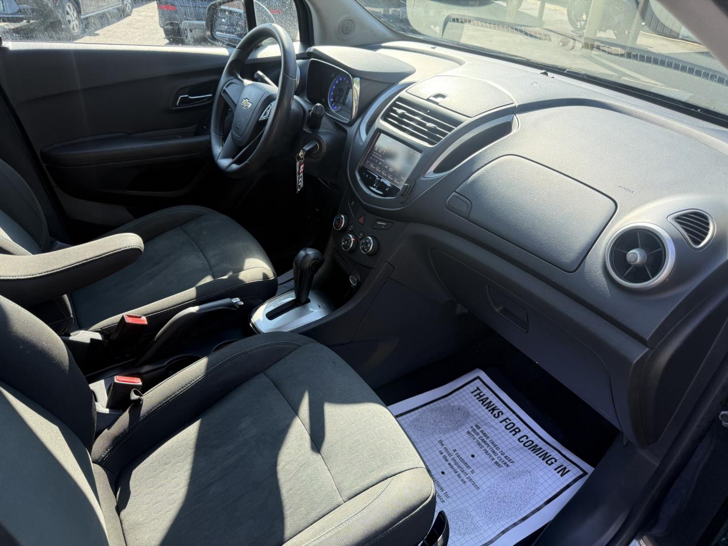 2015 Black /Black Chevrolet Trax LS FWD (KL7CJKSB2FB) with an 1.4L I4 DOHC 16V Turbo engine, Automatic transmission, located at 547 E. Main St., Orwell, OH, 44076, (440) 437-5893, 41.535435, -80.847855 - 2015 Chevrolet Trax LS FWD – Efficient Compact Crossover with Modern Convenience! This 2015 Chevrolet Trax LS FWD is a practical and fuel-efficient compact crossover that’s perfect for daily commuting and easy city driving. Powered by a peppy 1.4L Turbocharged EcoTec I4 engine paired with a smo- Photo#36