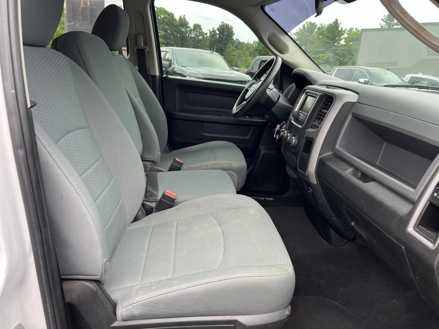 2018 White /Black RAM 1500 Express Quad Cab 4WD (1C6RR7FT2JS) with an 5.7L V8 OHV 16V engine, Automatic transmission, located at 547 E. Main St., Orwell, OH, 44076, (440) 437-5893, 41.535435, -80.847855 - 2018 Ram 1500 Express Quad Cab 4WD – HEMI Power with Fresh All Terrain Tires and Strong Towing! This 2018 Ram 1500 Express Quad Cab 4WD is a clean, capable full-size truck that’s ready for work or weekend duty. Powered by the strong 5.7L HEMI V8 engine paired with a smooth 8-speed automatic tran- Photo#33