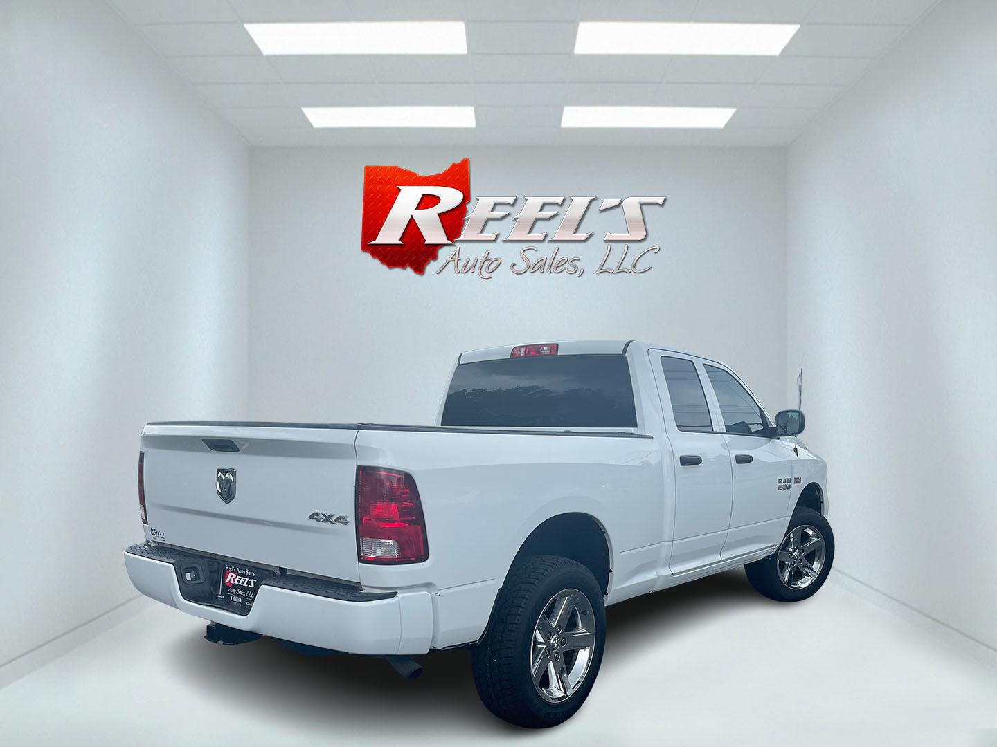 2018 White /Black RAM 1500 Express Quad Cab 4WD (1C6RR7FT2JS) with an 5.7L V8 OHV 16V engine, Automatic transmission, located at 547 E. Main St., Orwell, OH, 44076, (440) 437-5893, 41.535435, -80.847855 - 2018 Ram 1500 Express Quad Cab 4WD – HEMI Power with Fresh All Terrain Tires and Strong Towing! This 2018 Ram 1500 Express Quad Cab 4WD is a clean, capable full-size truck that’s ready for work or weekend duty. Powered by the strong 5.7L HEMI V8 engine paired with a smooth 8-speed automatic tran- Photo#6