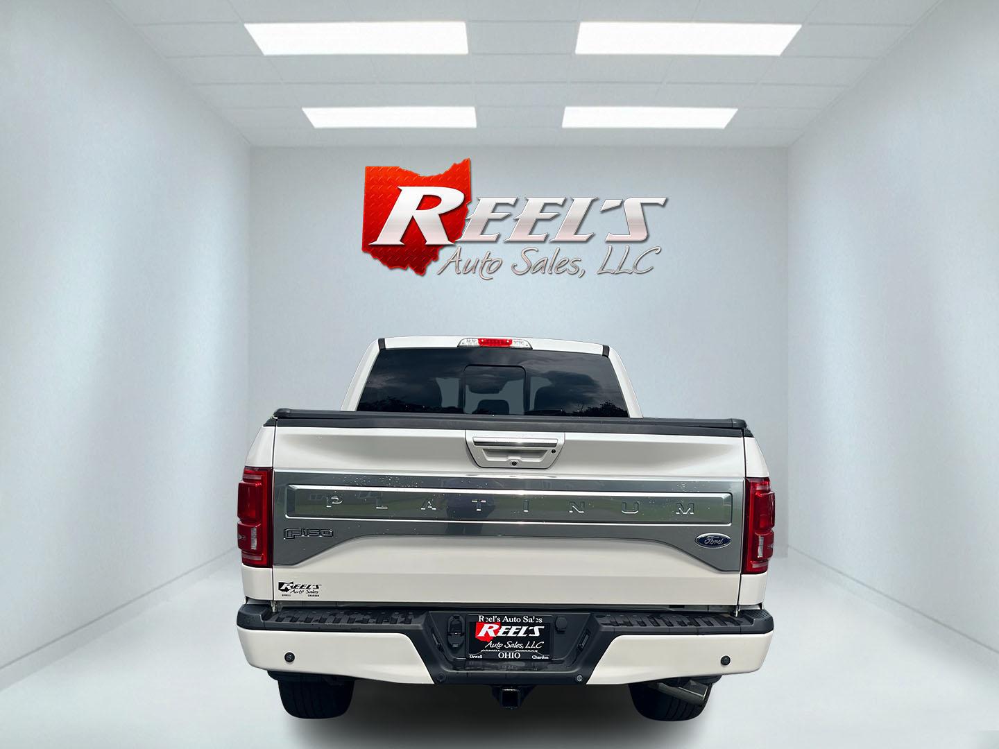 2016 White /Black Ford F-150 Platinum SuperCrew 5.5-ft. Bed 4WD (1FTEW1EG3GF) with an 3.5L V6 Twin Turbo engine, Automatic transmission, located at 11115 Chardon Rd. , Chardon, OH, 44024, (440) 214-9705, 41.580246, -81.241943 - 2016 Ford F-150 Platinum Crew Cab 4WD – Loaded Luxury Truck with Massive Towing and Fresh Timing Job! This 2016 Ford F-150 Platinum Crew Cab 4WD is a top-tier luxury truck that combines premium comfort with serious capability. Powered by the potent 3.5L Twin-Turbo EcoBoost V6 engine paired with a- Photo#8