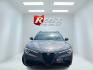 2021 Gray /Red Alfa Romeo Stelvio Ti Sport AWD (ZASPAKBN8M7) with an 2.0L I4 DOHC 16V Turbo engine, Automatic transmission, located at 11115 Chardon Rd. , Chardon, OH, 44024, (440) 214-9705, 41.580246, -81.241943 - 2021 Alfa Romeo Stelvio TI Sport AWD – Sporty Luxury SUV with Turbo Power and Premium Italian Refinement! This 2021 Alfa Romeo Stelvio TI Sport AWD is a dynamic and luxurious compact SUV that offers thrilling performance and upscale comfort. Powered by a responsive 2.0L Turbocharged I4 engine pro- Photo#1