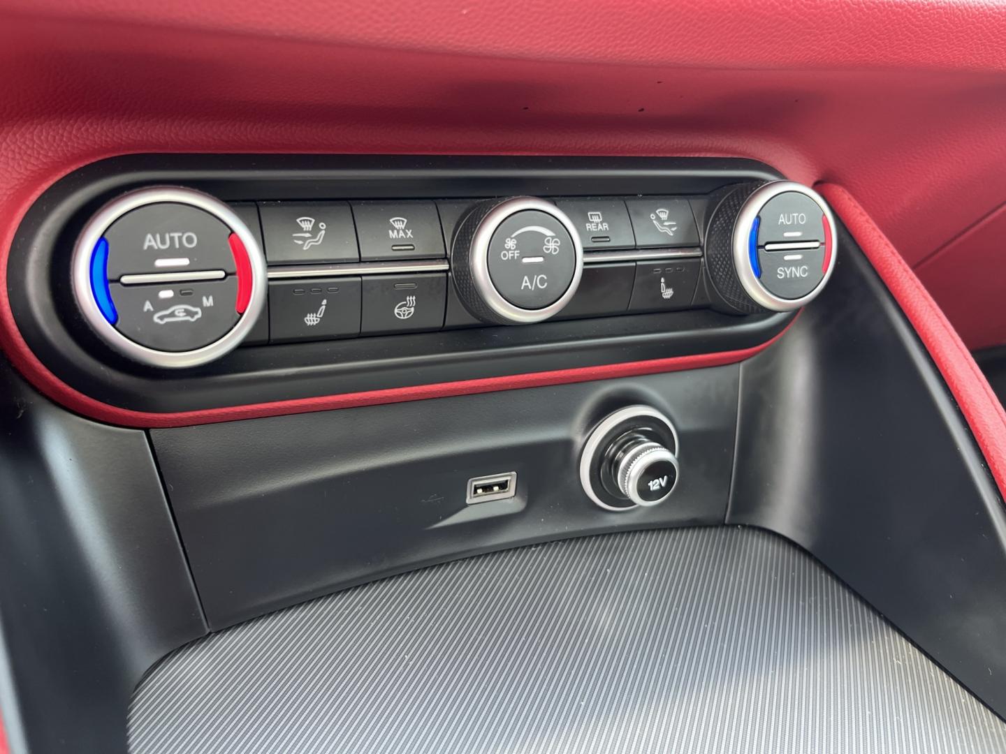 2021 Gray /Red Alfa Romeo Stelvio Ti Sport AWD (ZASPAKBN8M7) with an 2.0L I4 DOHC 16V Turbo engine, Automatic transmission, located at 11115 Chardon Rd. , Chardon, OH, 44024, (440) 214-9705, 41.580246, -81.241943 - 2021 Alfa Romeo Stelvio TI Sport AWD – Sporty Luxury SUV with Turbo Power and Premium Italian Refinement! This 2021 Alfa Romeo Stelvio TI Sport AWD is a dynamic and luxurious compact SUV that offers thrilling performance and upscale comfort. Powered by a responsive 2.0L Turbocharged I4 engine pro- Photo#26