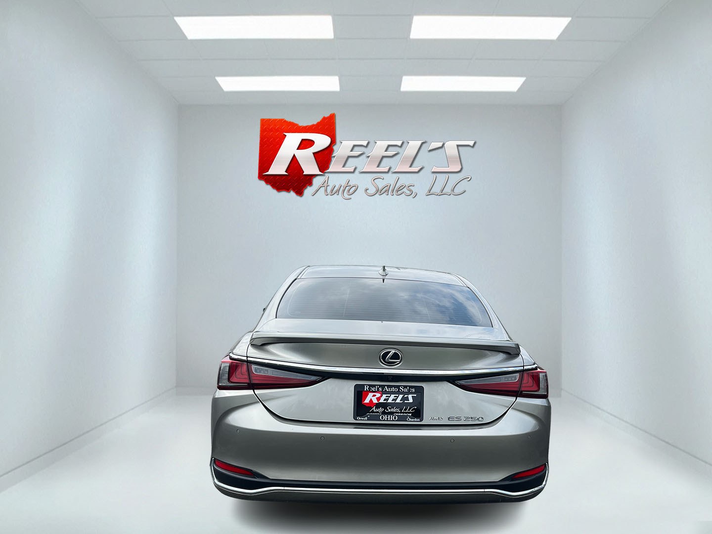 2021 Gray /Gray Lexus ES 250 Premium (58AD11D17MU) with an 2.5L I4 DOHC 16V engine, Automatic transmission, located at 11115 Chardon Rd. , Chardon, OH, 44024, (440) 214-9705, 41.580246, -81.241943- Photo#8