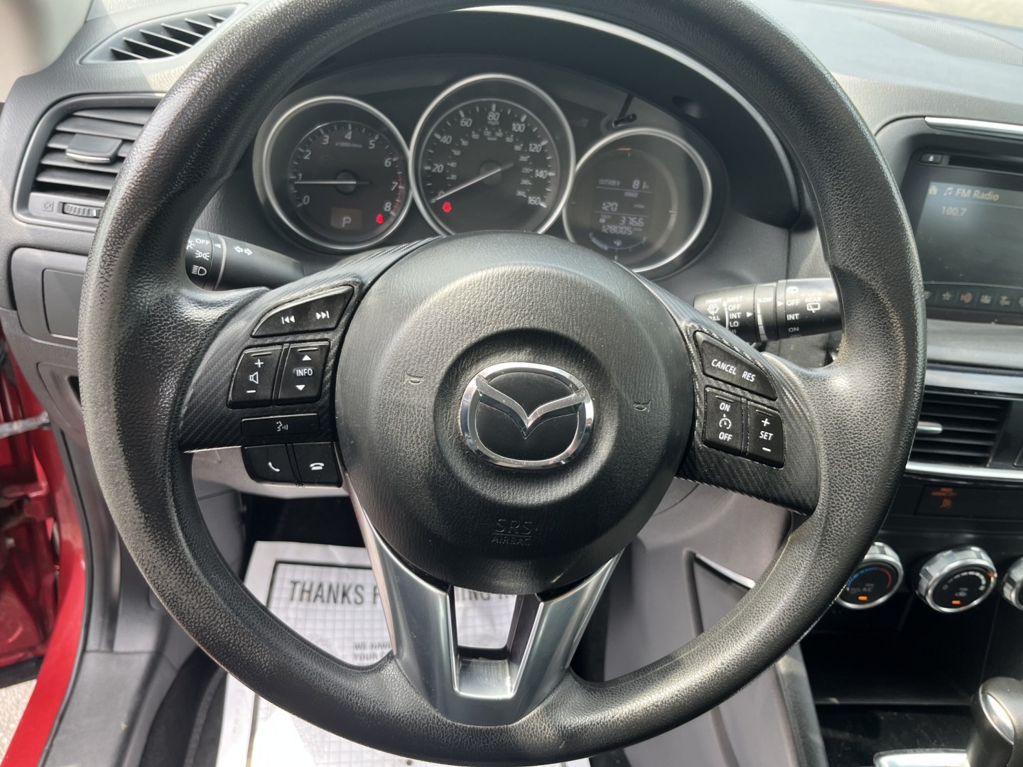 2016 Red /Black Mazda CX-5 Sport AWD (JM3KE4BY8G0) with an 2.5L I4 DOHC 16V engine, Automatic transmission, located at 11115 Chardon Rd. , Chardon, OH, 44024, (440) 214-9705, 41.580246, -81.241943 - 2016 Mazda CX-5 Sport AWD – Efficient Compact SUV with Sporty Handling and Soul Red Style! This 2016 Mazda CX-5 Sport AWD is a fun-to-drive and fuel-efficient compact crossover that offers engaging performance and everyday practicality. Powered by a smooth 2.5L I4 engine paired with a responsive- Photo#18