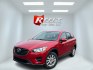 2016 Red /Black Mazda CX-5 Sport AWD (JM3KE4BY8G0) with an 2.5L I4 DOHC 16V engine, Automatic transmission, located at 11115 Chardon Rd. , Chardon, OH, 44024, (440) 214-9705, 41.580246, -81.241943 - 2016 Mazda CX-5 Sport AWD – Efficient Compact SUV with Sporty Handling and Soul Red Style! This 2016 Mazda CX-5 Sport AWD is a fun-to-drive and fuel-efficient compact crossover that offers engaging performance and everyday practicality. Powered by a smooth 2.5L I4 engine paired with a responsive- Photo#0