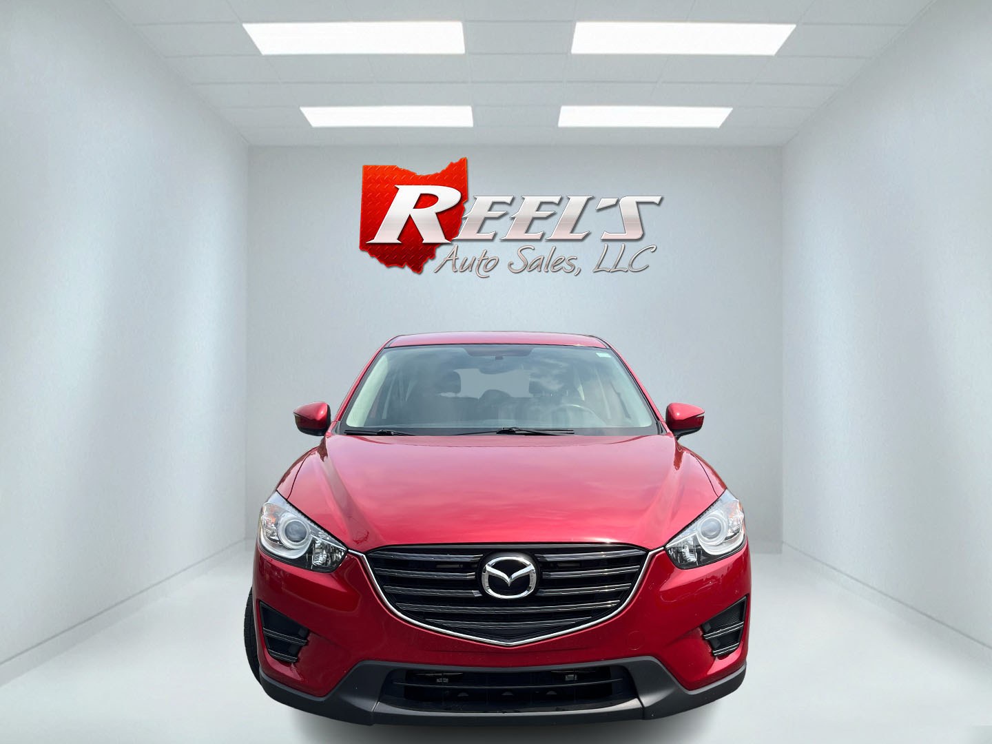 2016 Red /Black Mazda CX-5 Sport AWD (JM3KE4BY8G0) with an 2.5L I4 DOHC 16V engine, Automatic transmission, located at 11115 Chardon Rd. , Chardon, OH, 44024, (440) 214-9705, 41.580246, -81.241943 - 2016 Mazda CX-5 Sport AWD – Efficient Compact SUV with Sporty Handling and Soul Red Style! This 2016 Mazda CX-5 Sport AWD is a fun-to-drive and fuel-efficient compact crossover that offers engaging performance and everyday practicality. Powered by a smooth 2.5L I4 engine paired with a responsive- Photo#1