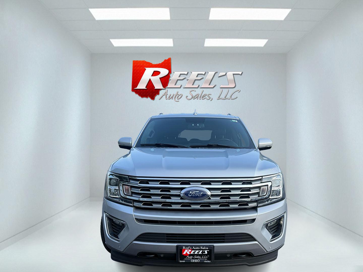 2019 Silver /Black Ford Expedition MAX Limited 4WD (1FMJK2AT3KE) with an 3.5L V6 DOHC 24V TWIN TURBO engine, Automatic transmission, located at 547 E. Main St., Orwell, OH, 44076, (440) 437-5893, 41.535435, -80.847855 - 2019 Ford Expedition Max Limited 4WD – Spacious 3-Row Luxury SUV with Twin-Turbo Power and Premium Comfort! This 2019 Ford Expedition Max Limited 4WD is a commanding full-size SUV that offers massive interior space, strong performance, and upscale luxury. Powered by the potent 3.5L Twin-Turbo Eco- Photo#1