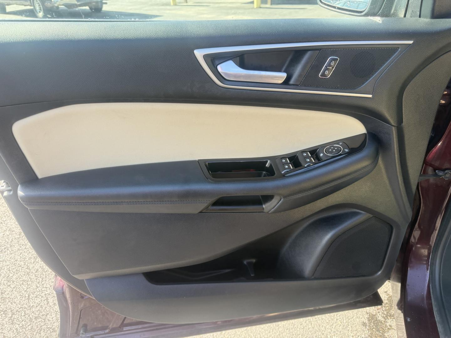 2018 Red /Tan Ford Edge SEL AWD (2FMPK4J98JB) with an 2.0L I4 DOHC 16V Turbo engine, Automatic transmission, located at 547 E. Main St., Orwell, OH, 44076, (440) 437-5893, 41.535435, -80.847855 - 2018 Ford Edge SEL AWD – Premium Midsize SUV with Turbo Efficiency and Modern Features! This 2018 Ford Edge SEL AWD is a stylish and versatile midsize SUV that offers a smooth ride, upscale comfort, and capable all-weather performance. Powered by a responsive 2.0L I4 engine paired with a smooth 6- Photo#7