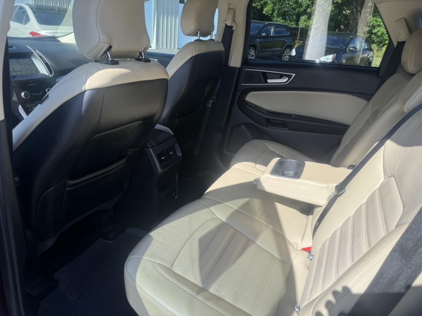2018 Red /Tan Ford Edge SEL AWD (2FMPK4J98JB) with an 2.0L I4 DOHC 16V Turbo engine, Automatic transmission, located at 547 E. Main St., Orwell, OH, 44076, (440) 437-5893, 41.535435, -80.847855 - 2018 Ford Edge SEL AWD – Premium Midsize SUV with Turbo Efficiency and Modern Features! This 2018 Ford Edge SEL AWD is a stylish and versatile midsize SUV that offers a smooth ride, upscale comfort, and capable all-weather performance. Powered by a responsive 2.0L I4 engine paired with a smooth 6- Photo#22