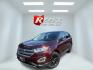 2018 Red /Tan Ford Edge SEL AWD (2FMPK4J98JB) with an 2.0L I4 DOHC 16V Turbo engine, Automatic transmission, located at 547 E. Main St., Orwell, OH, 44076, (440) 437-5893, 41.535435, -80.847855 - 2018 Ford Edge SEL AWD – Premium Midsize SUV with Turbo Efficiency and Modern Features! This 2018 Ford Edge SEL AWD is a stylish and versatile midsize SUV that offers a smooth ride, upscale comfort, and capable all-weather performance. Powered by a responsive 2.0L I4 engine paired with a smooth 6- Photo#0