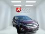 2018 Red /Tan Ford Edge SEL AWD (2FMPK4J98JB) with an 2.0L I4 DOHC 16V Turbo engine, Automatic transmission, located at 547 E. Main St., Orwell, OH, 44076, (440) 437-5893, 41.535435, -80.847855 - 2018 Ford Edge SEL AWD – Premium Midsize SUV with Turbo Efficiency and Modern Features! This 2018 Ford Edge SEL AWD is a stylish and versatile midsize SUV that offers a smooth ride, upscale comfort, and capable all-weather performance. Powered by a responsive 2.0L I4 engine paired with a smooth 6- Photo#2