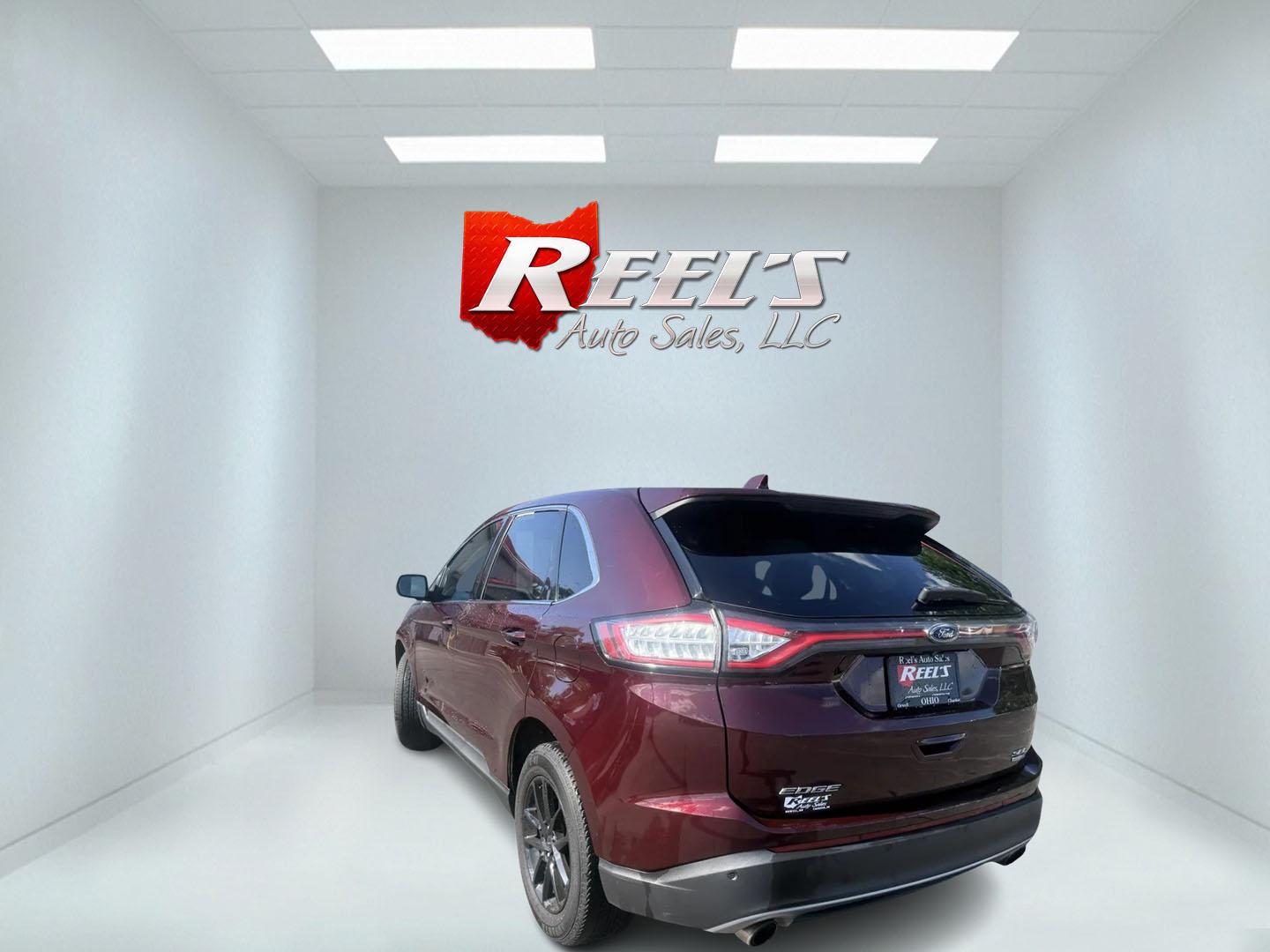 2018 Red /Tan Ford Edge SEL AWD (2FMPK4J98JB) with an 2.0L I4 DOHC 16V Turbo engine, Automatic transmission, located at 547 E. Main St., Orwell, OH, 44076, (440) 437-5893, 41.535435, -80.847855 - 2018 Ford Edge SEL AWD – Premium Midsize SUV with Turbo Efficiency and Modern Features! This 2018 Ford Edge SEL AWD is a stylish and versatile midsize SUV that offers a smooth ride, upscale comfort, and capable all-weather performance. Powered by a responsive 2.0L I4 engine paired with a smooth 6- Photo#31