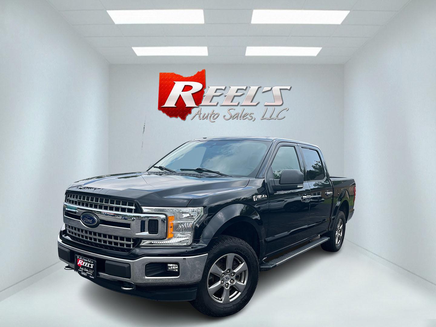 2019 Black /Gray Ford F-150 XLT SuperCrew 5.5-ft. Bed 4WD (1FTEW1EP1KF) with an 2.7L V6 DOHC 24V TWIN TURBO engine, Automatic transmission, located at 11115 Chardon Rd. , Chardon, OH, 44024, (440) 214-9705, 41.580246, -81.241943 - 2019 Ford F-150 XLT Crew Cab 4WD – Sporty Twin-Turbo Power with Towing Capability and Modern Tech! This 2019 Ford F-150 XLT Crew Cab 4WD is a sharp, well-equipped full-size truck that offers strong performance and practical features. Powered by a responsive 2.7L Twin-Turbo EcoBoost V6 engine pair- Photo#0