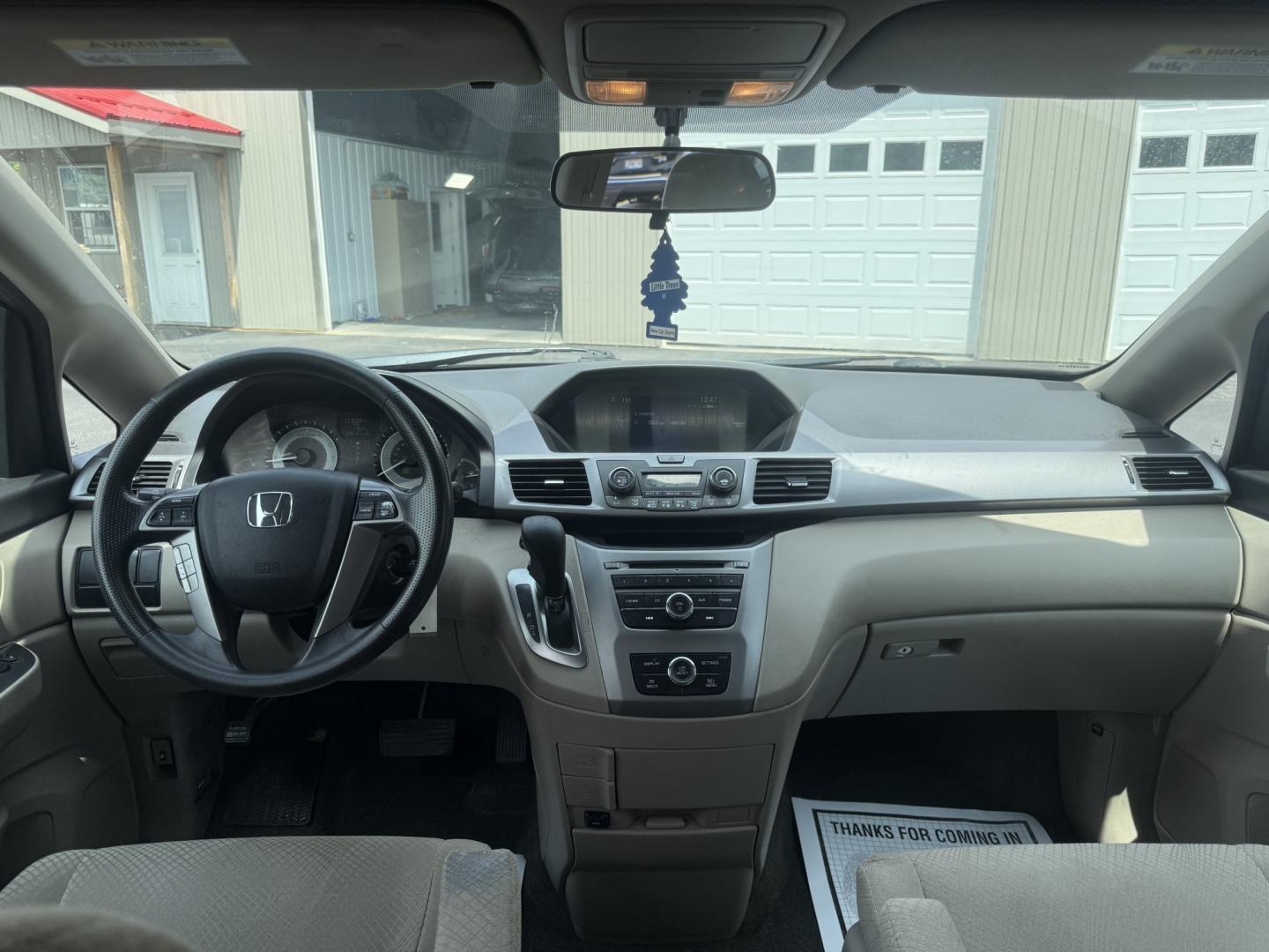 2014 Red /Tan Honda Odyssey LX (5FNRL5H28EB) with an 3.5L V6 SOHC 24V engine, Automatic transmission, located at 547 E. Main St., Orwell, OH, 44076, (440) 437-5893, 41.535435, -80.847855 - 2014 Honda Odyssey LX – Spacious Family Minivan with Fresh Tires and Reliable V6 Power! This 2014 Honda Odyssey LX is a practical and family-friendly minivan that offers generous space and dependable performance. Powered by a smooth 3.5L V6 engine paired with a responsive 6-speed automatic transm- Photo#21