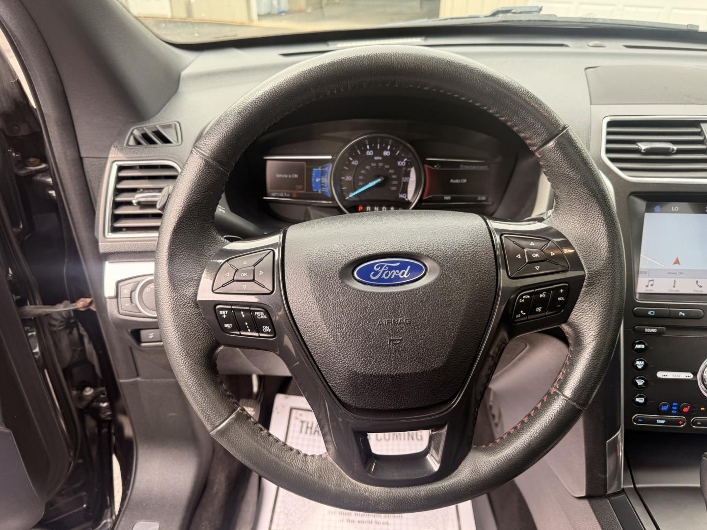 2019 Black /Black Ford Explorer Sport 4WD (1FM5K8GT5KG) with an 3.5L V6 DOHC 24V TWIN TURBO engine, Automatic transmission, located at 547 E. Main St., Orwell, OH, 44076, (440) 437-5893, 41.535435, -80.847855 - 2019 Ford Explorer Sport 4WD – Performance-Oriented 3-Row SUV with Twin-Turbo Power and Premium Features! This 2019 Ford Explorer Sport 4WD is a sporty and capable 3-row SUV that offers strong performance and upscale comfort. Powered by a potent 3.5L Twin-Turbo EcoBoost V6 engine paired with a sm- Photo#12